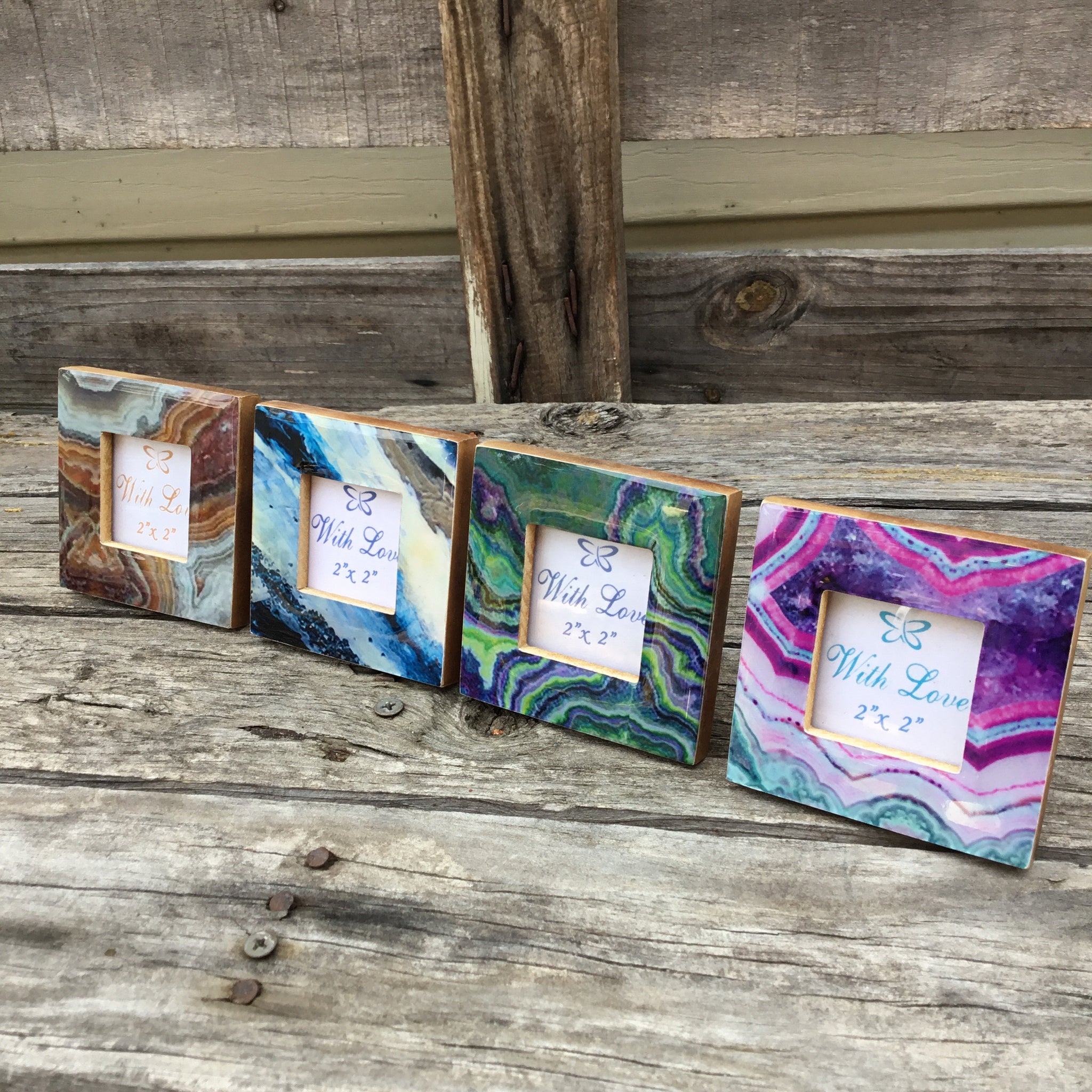 Fair Trade Ethical Mini Photo Frame Shade Design