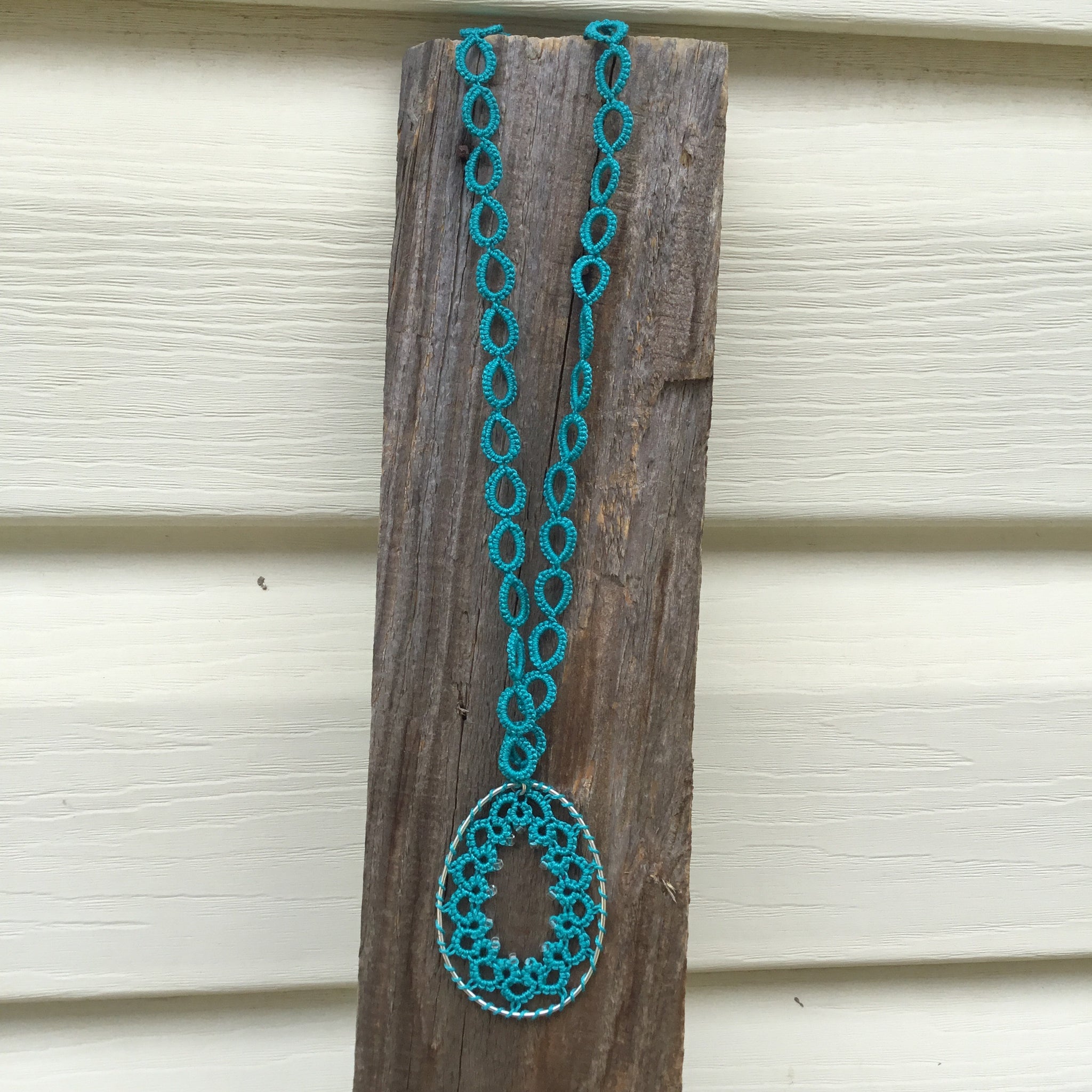 Fair Trade Ethical Tatted Necklace Drop