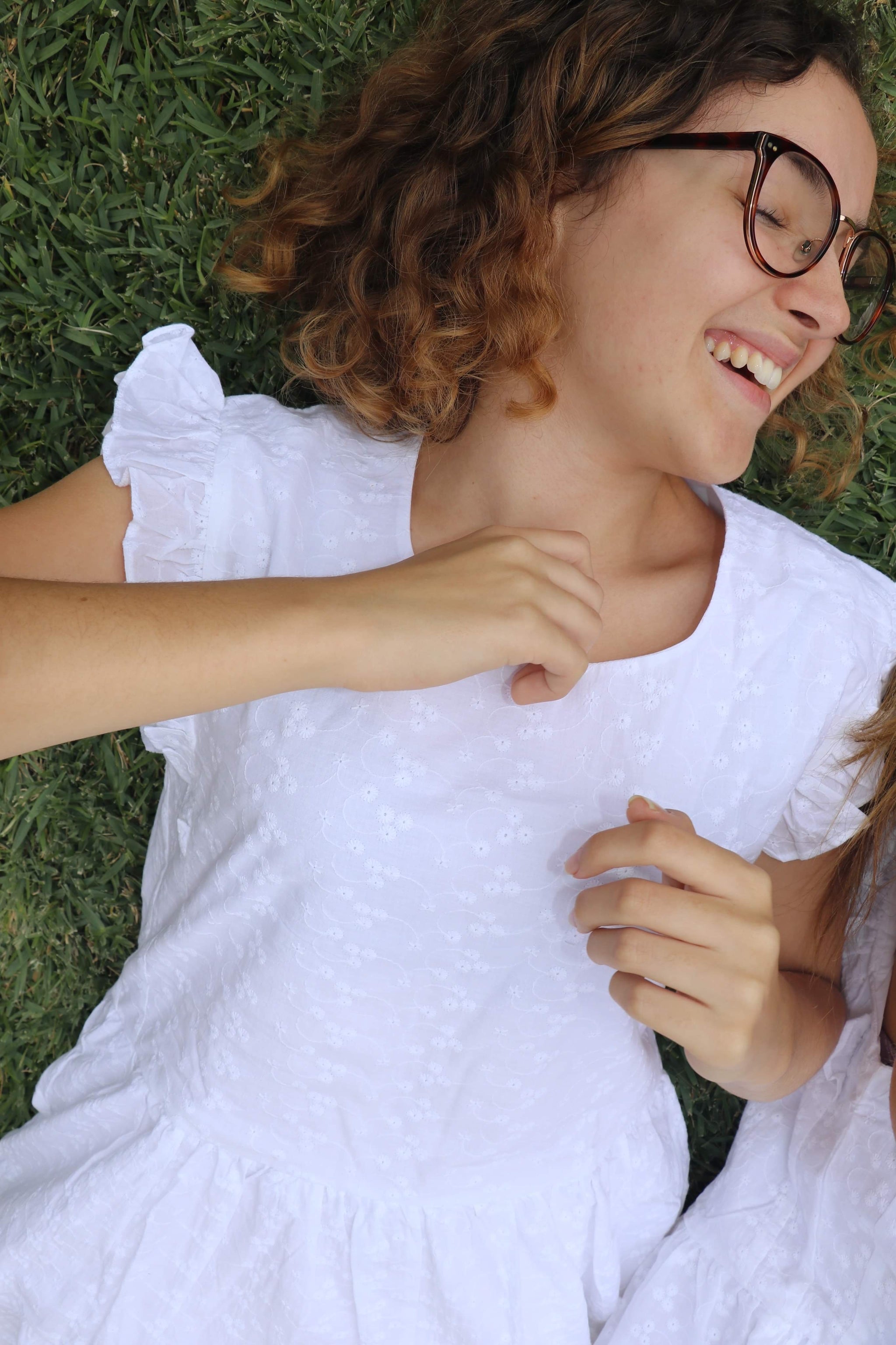 Fair Trade Embroidery Peasant Dress