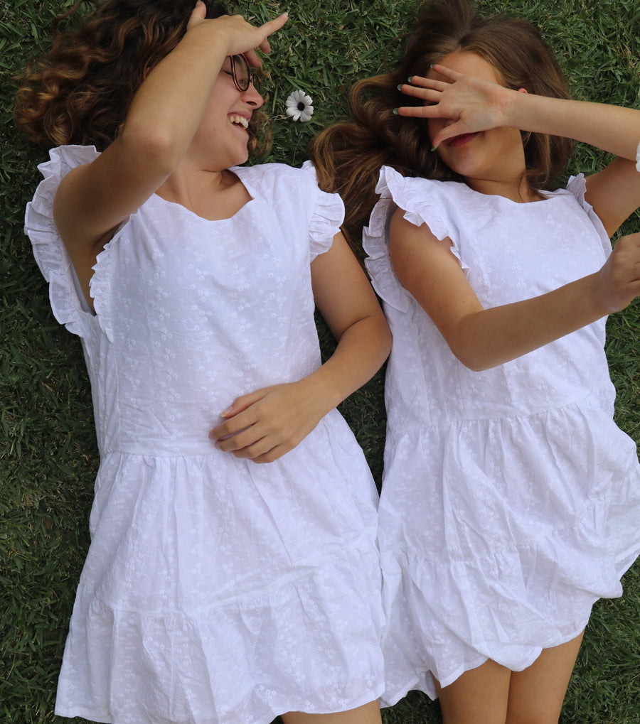 Fair Trade Embroidery Peasant Dress