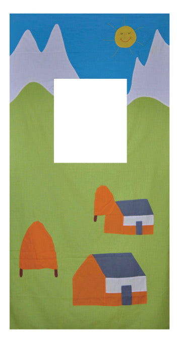 Fair Trade Puppet Show board -Farm