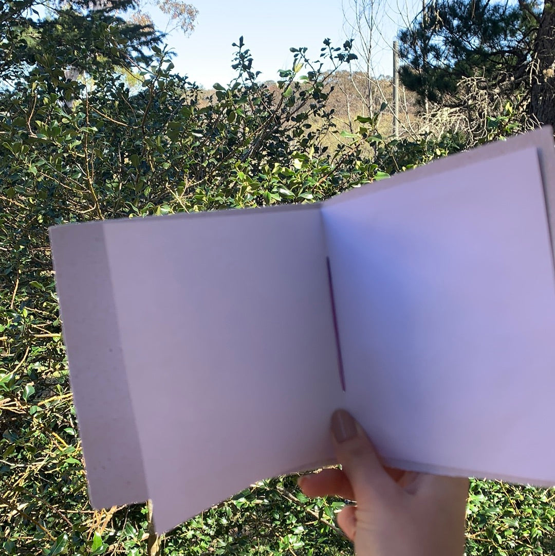 Fair Trade Handmade Paper Square Greeting Card Bird