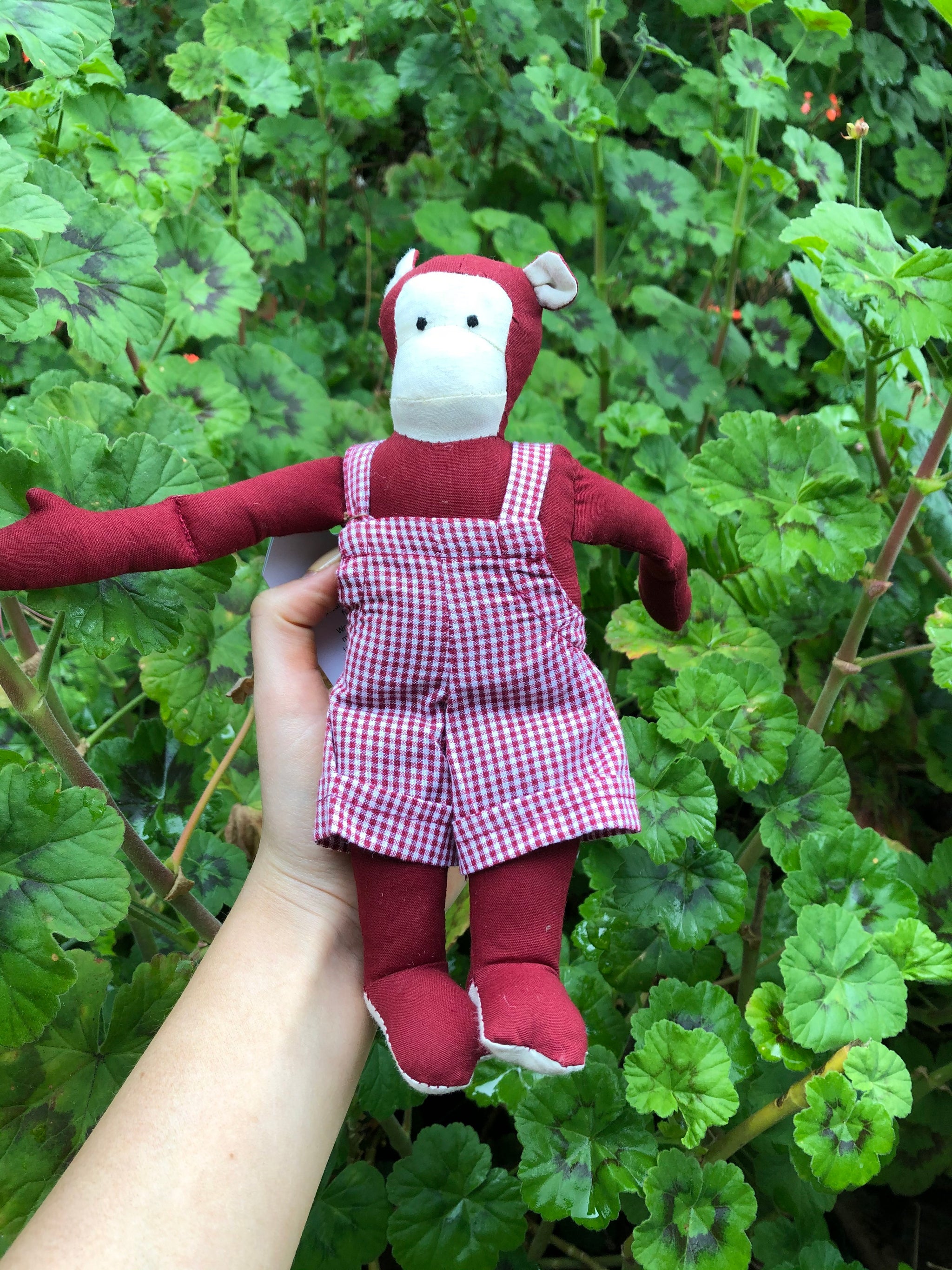 Fair Trade Soft Fabric Monkey Toy