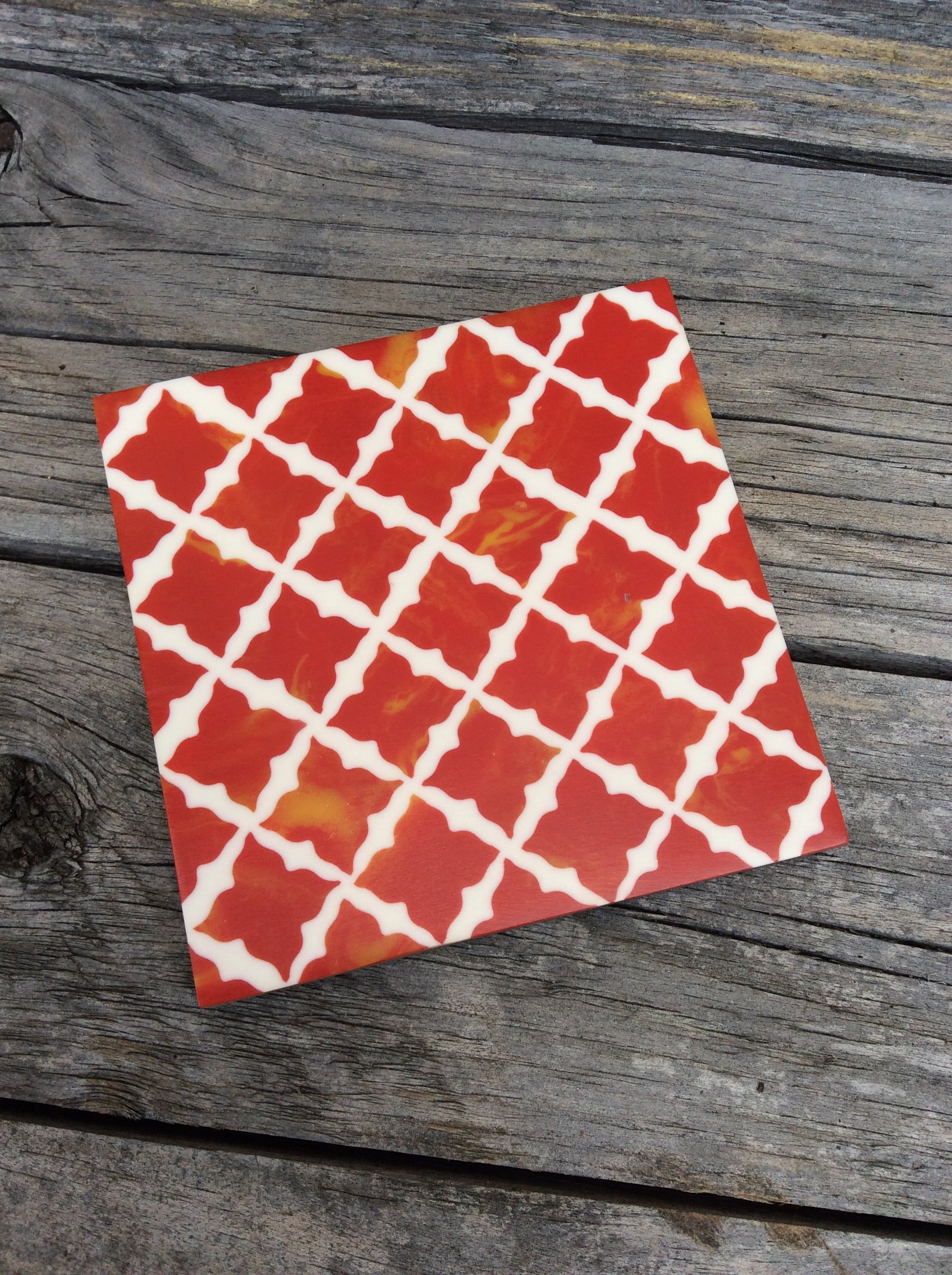 Fair Trade Resin Coaster