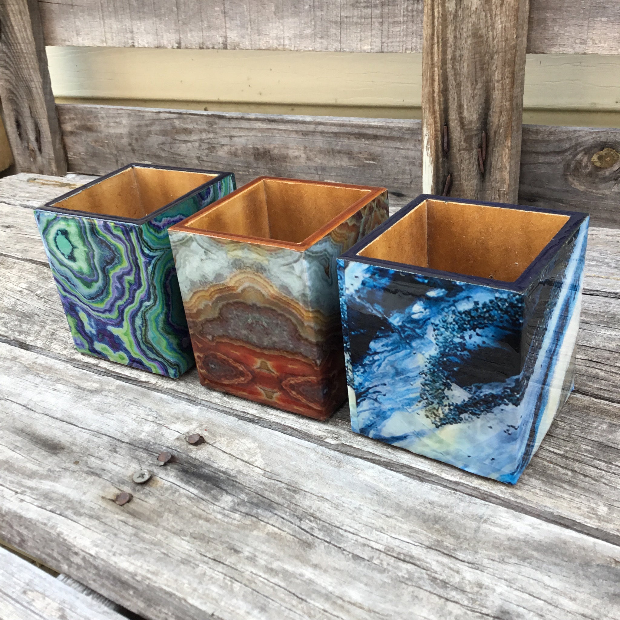Fair Trade Ethical Pen Holder Shade Design