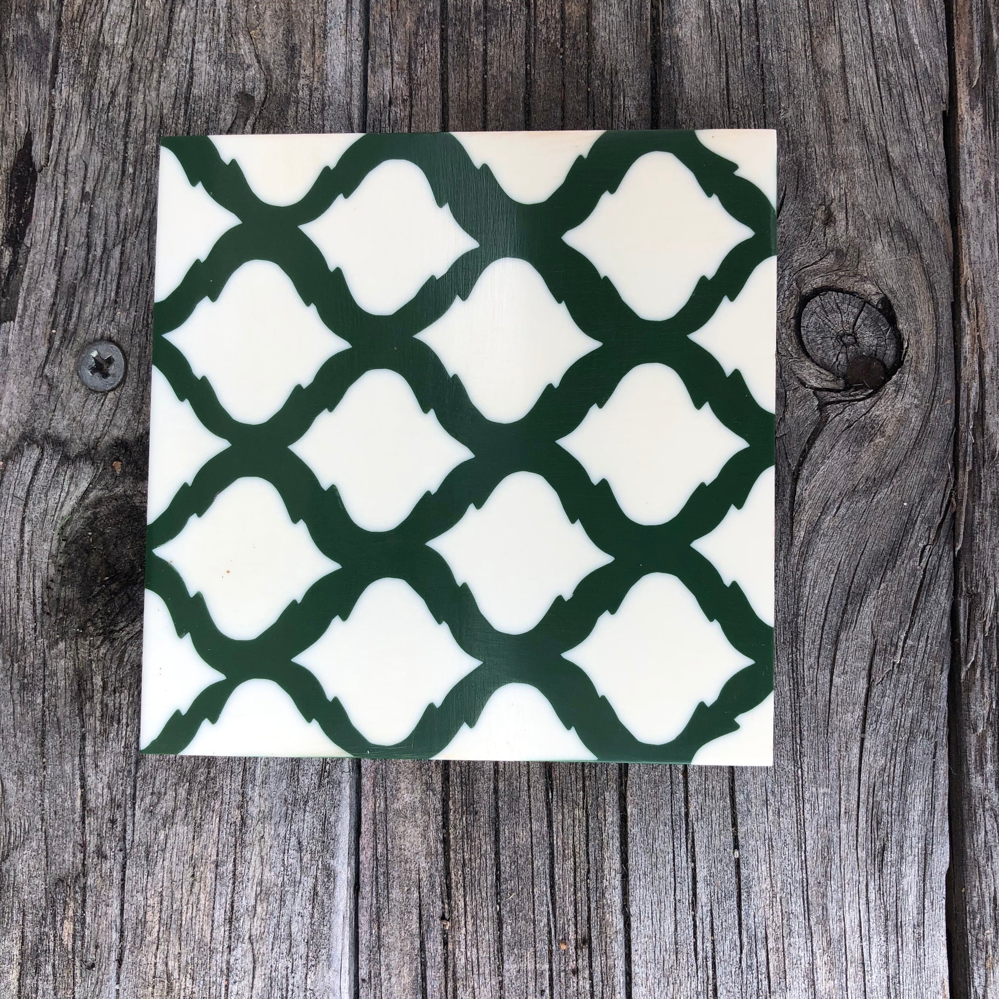 Fair Trade Resin Coaster