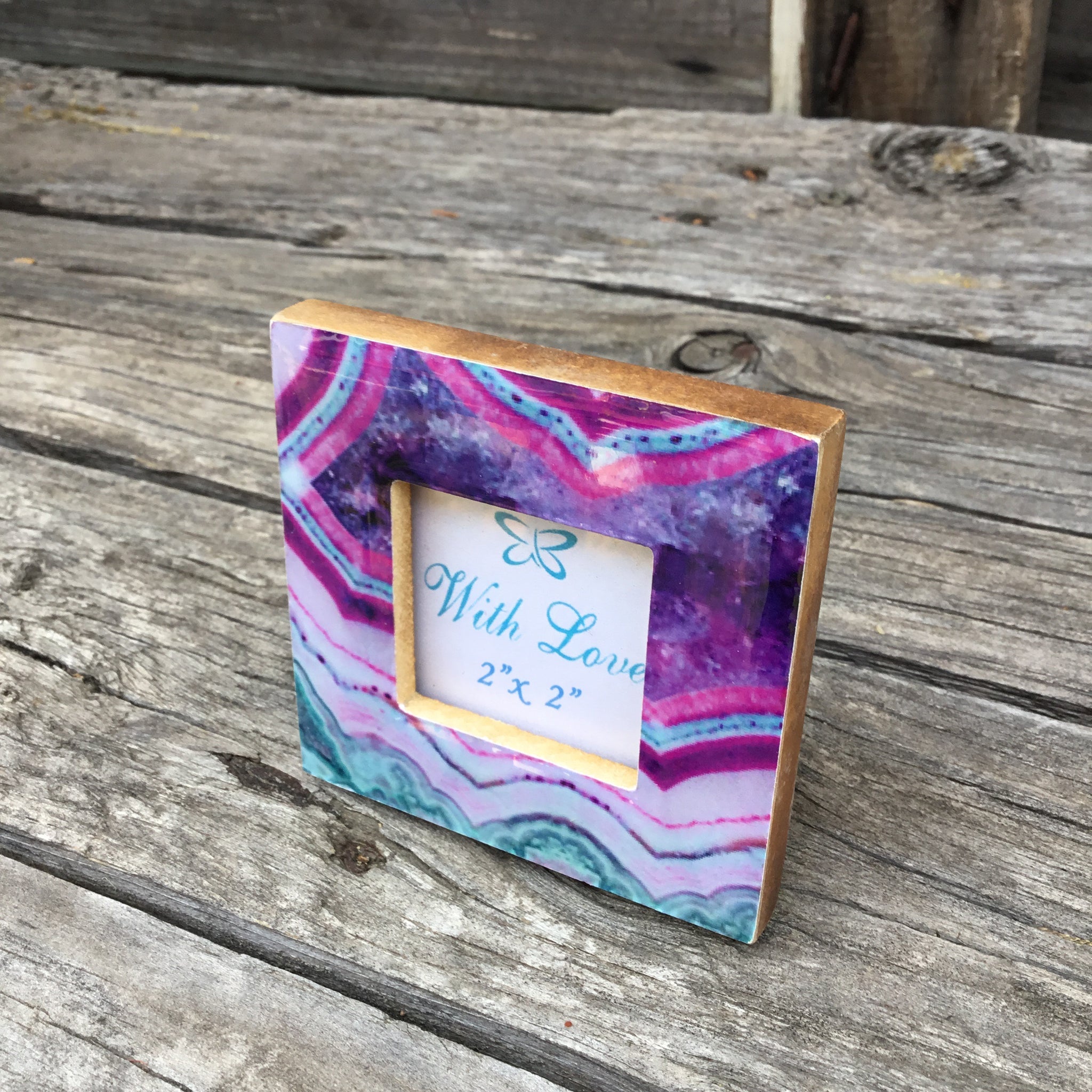 Fair Trade Ethical Mini Photo Frame Shade Design