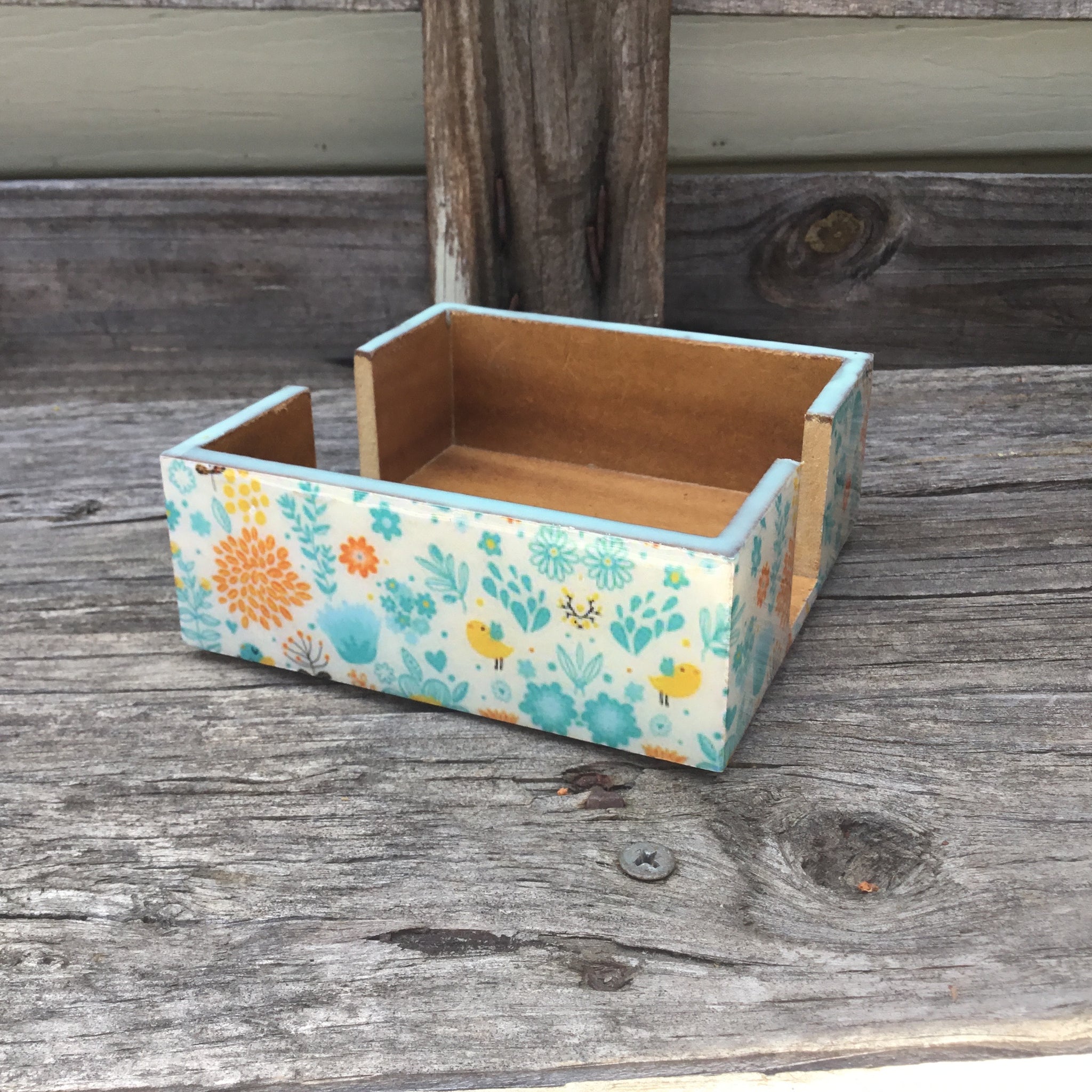 Fair Trade Floral Coaster Holder