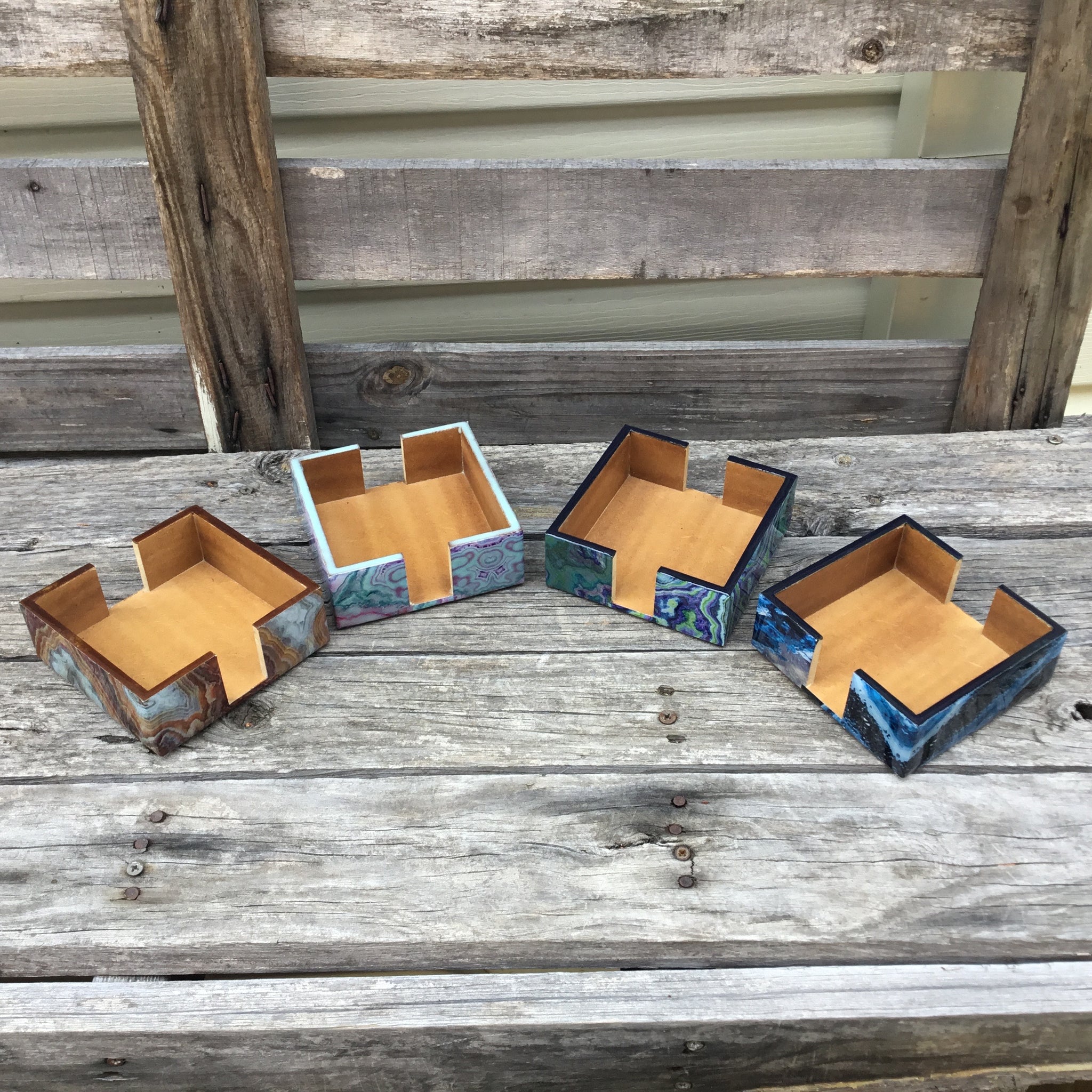 Fair Trade Coaster Holder Shade Design