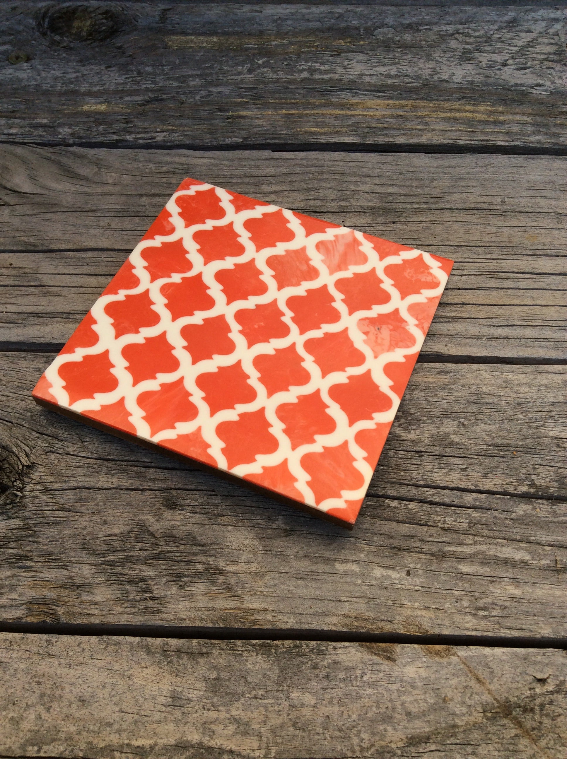 Fair Trade Resin Coaster