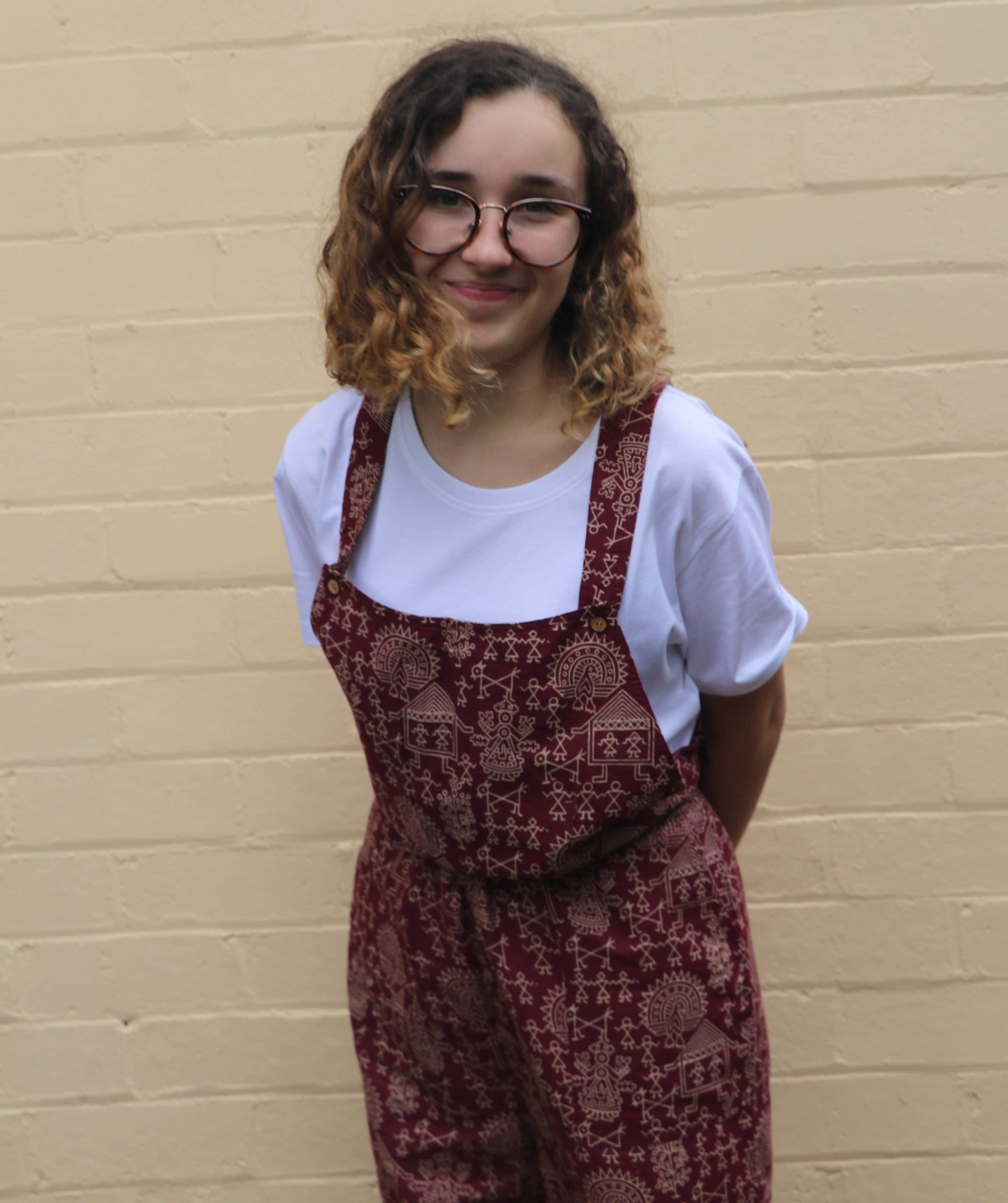 Fair Trade Cotton Strappy Jumpsuits Assorted