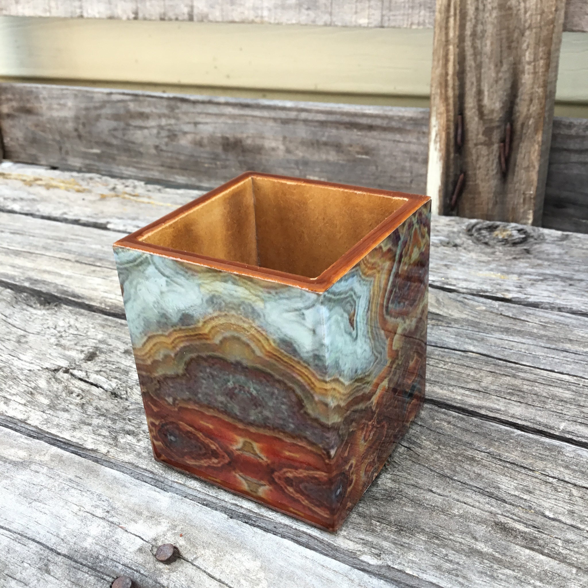 Fair Trade Ethical Pen Holder Shade Design