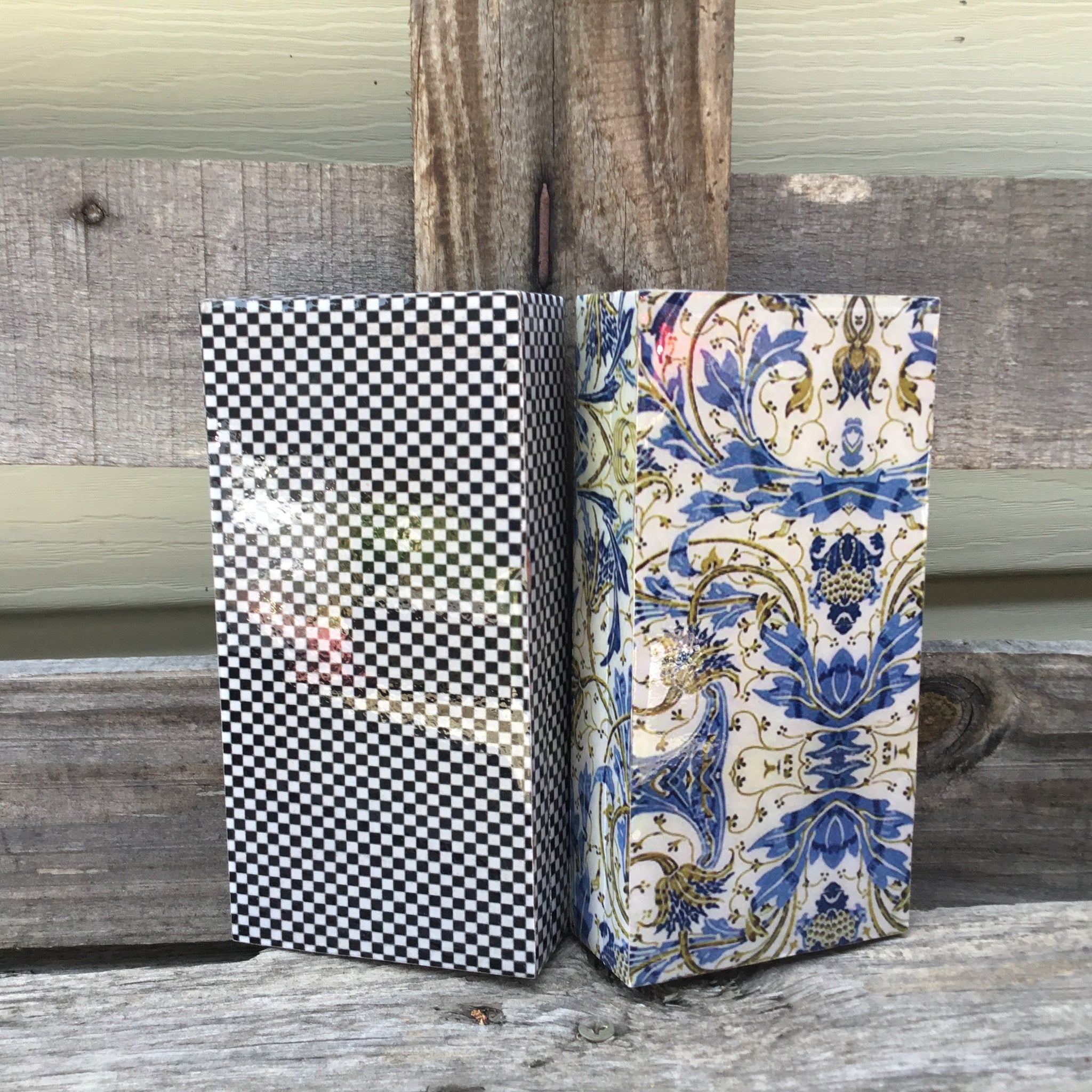 Fair Trade Oblong Resin Box