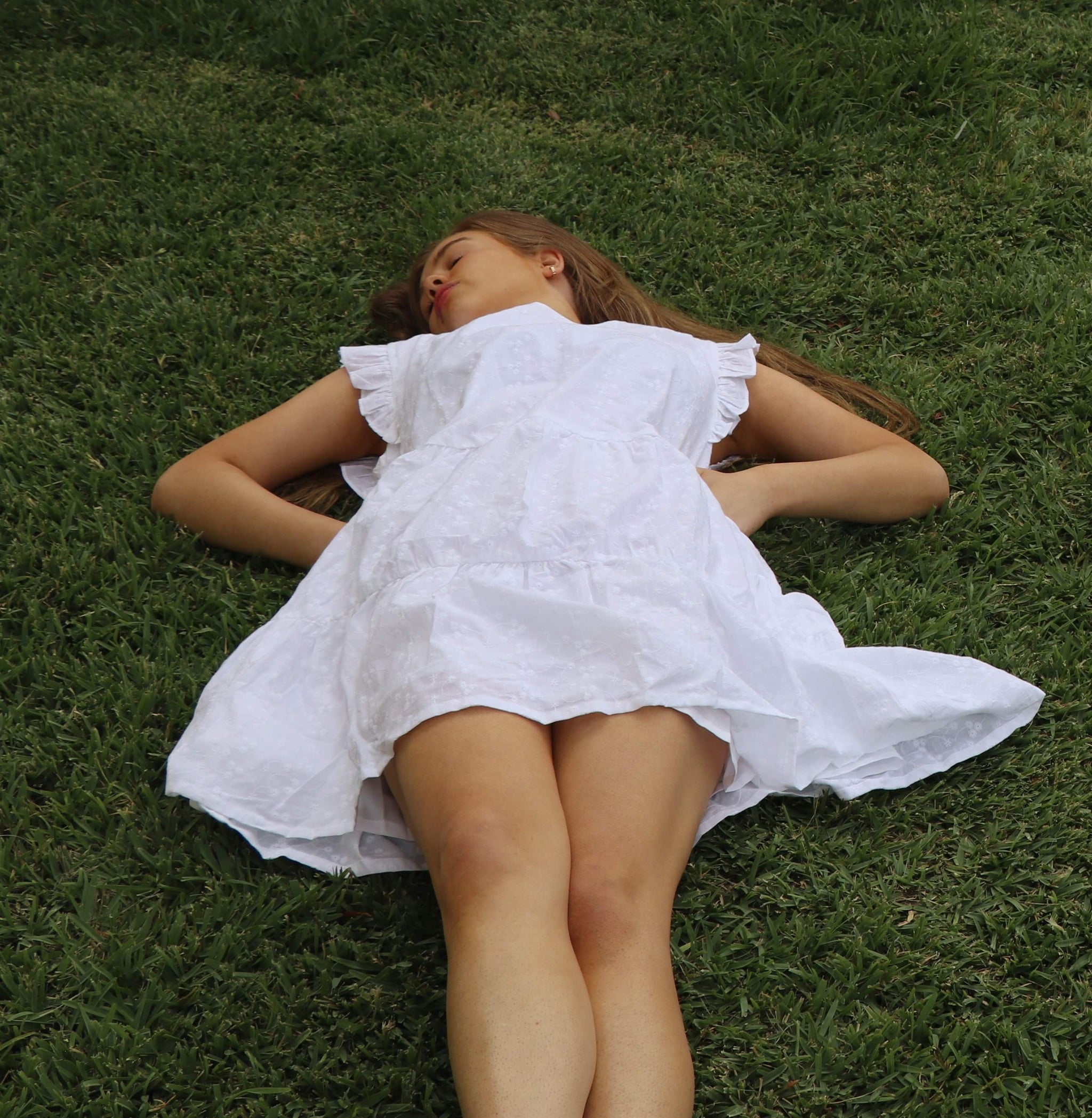 Fair Trade Embroidery Peasant Dress