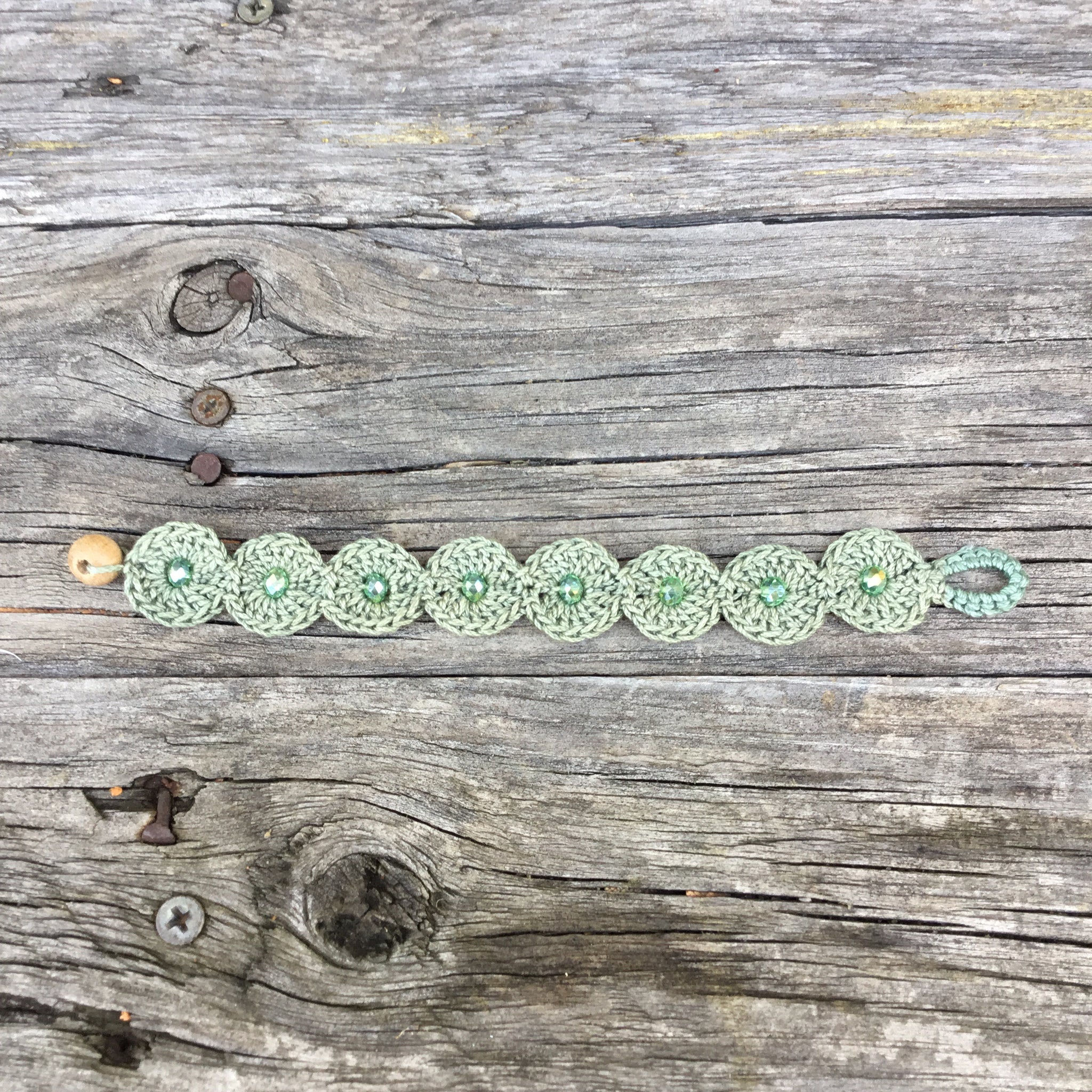 Fair Trade Ethical Tatted Bracelet