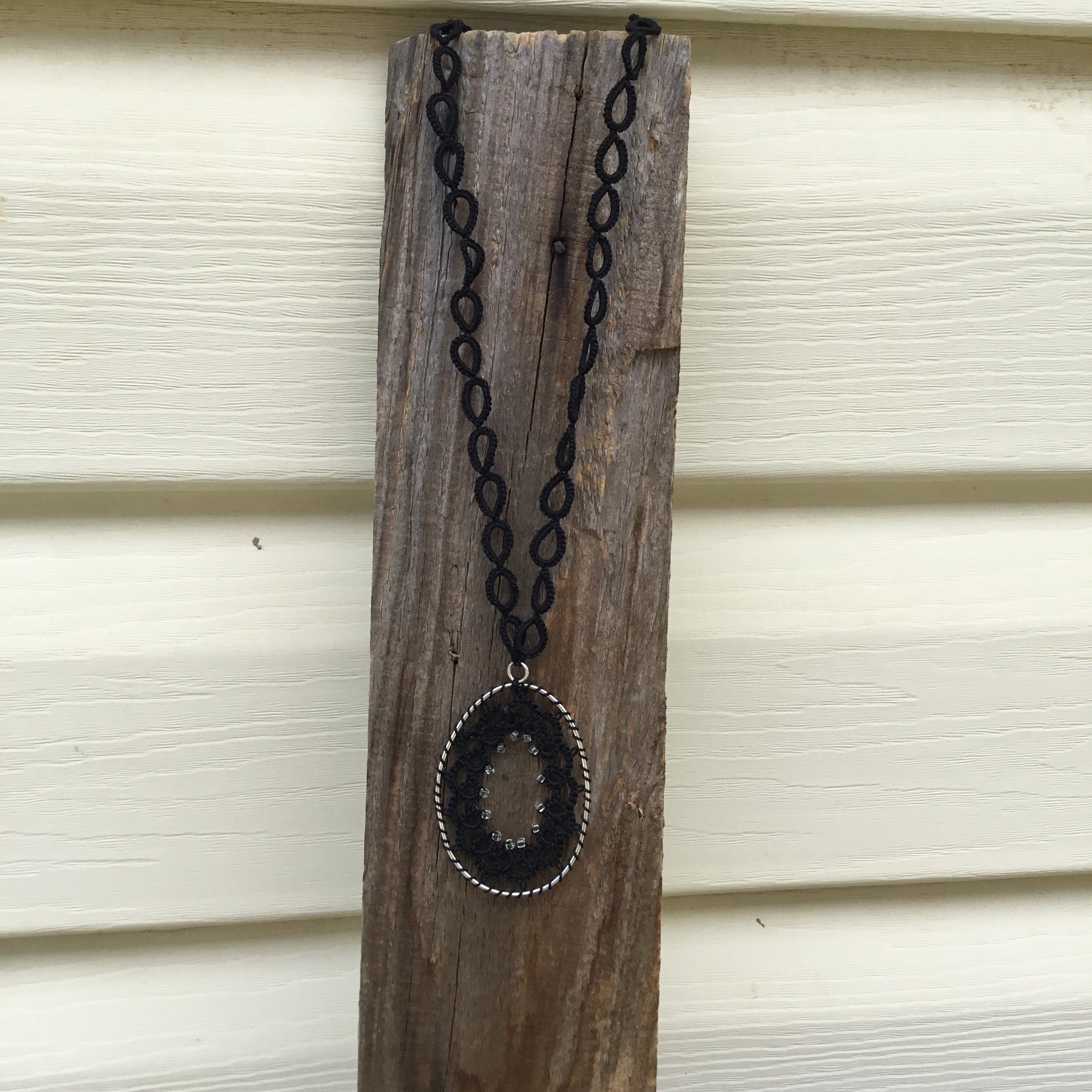 Fair Trade Ethical Tatted Necklace Drop