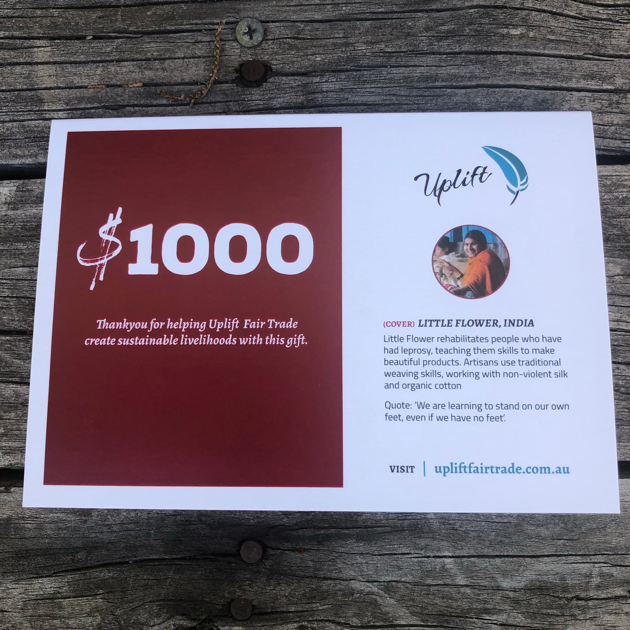 Contribution Cards