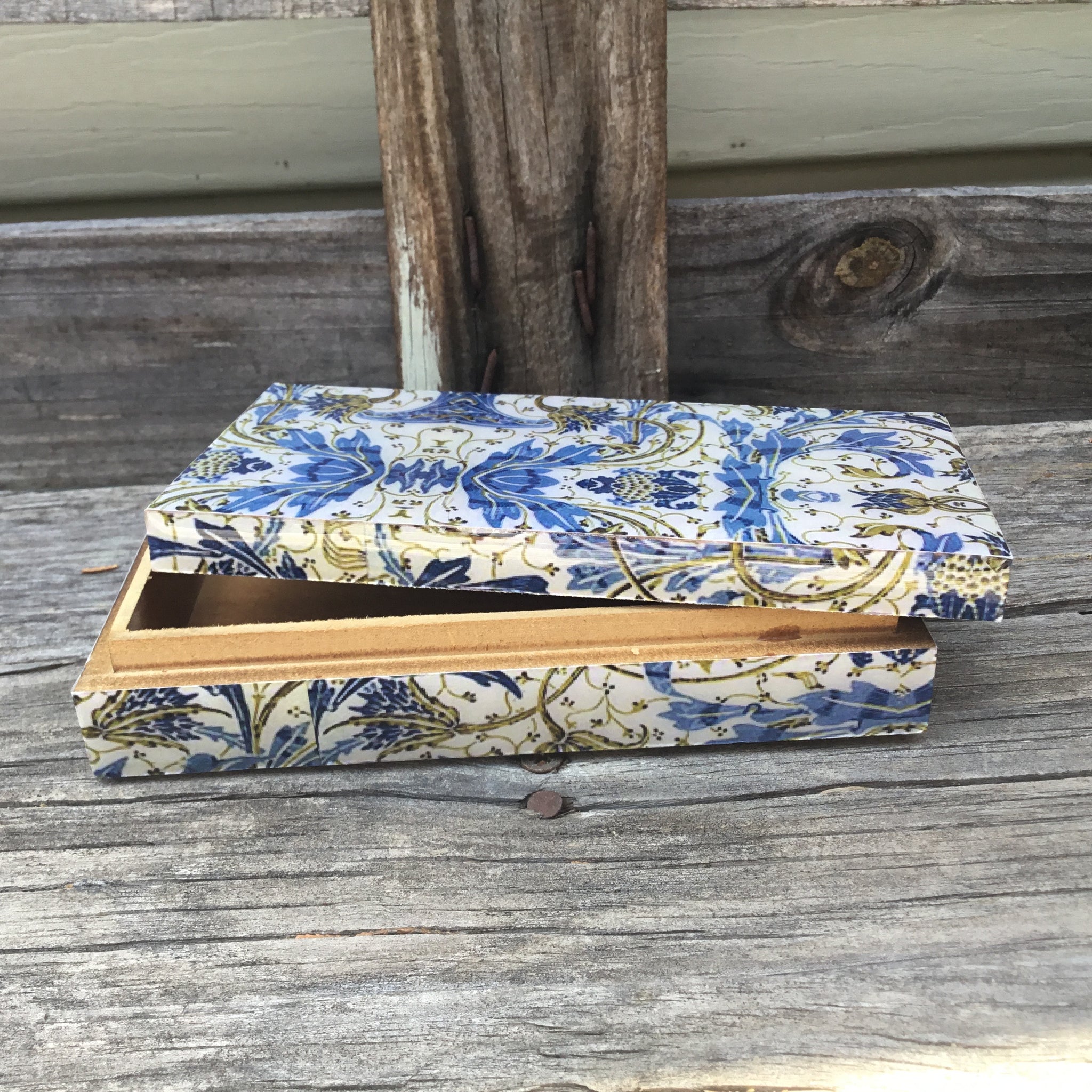 Fair Trade Oblong Resin Box