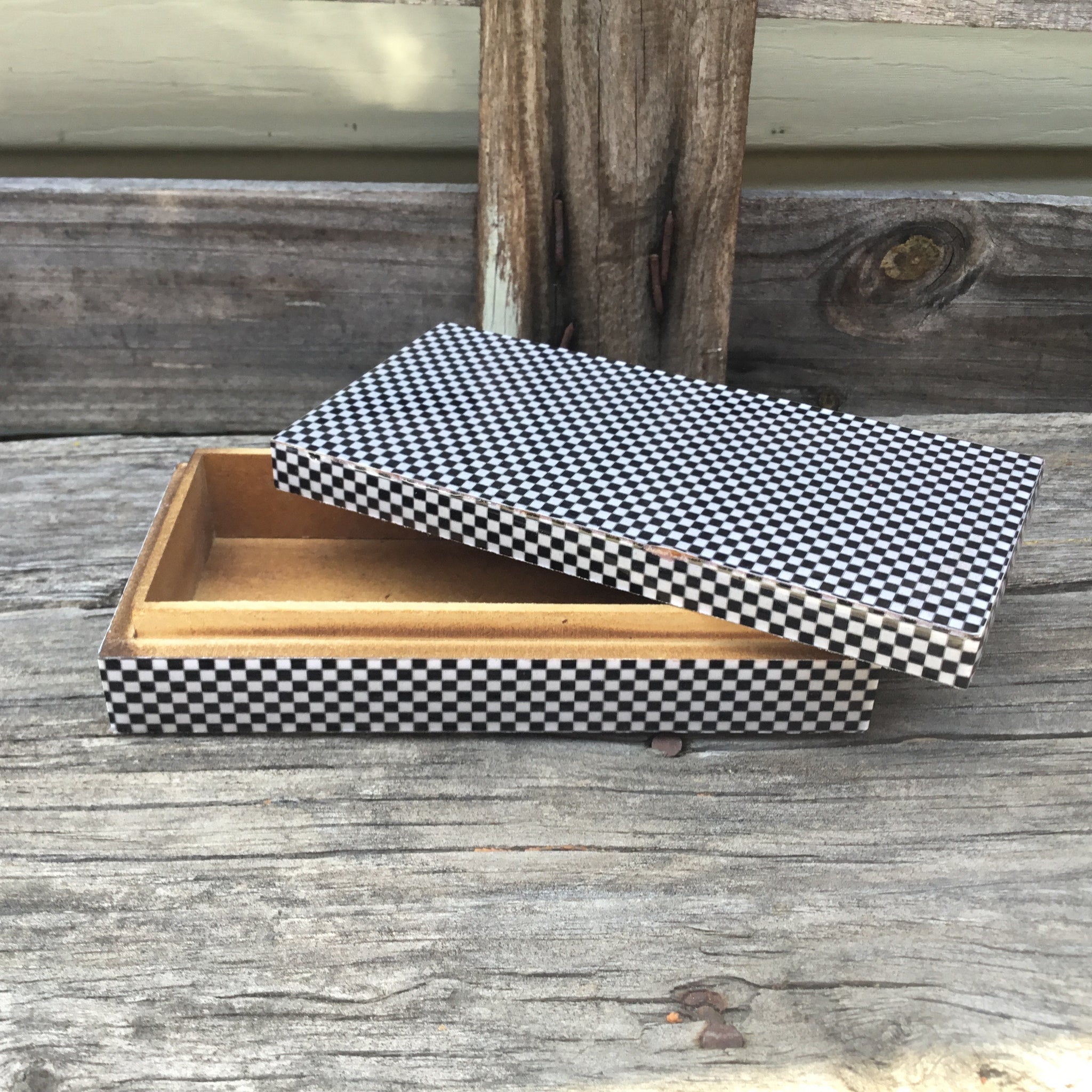 Fair Trade Oblong Resin Box