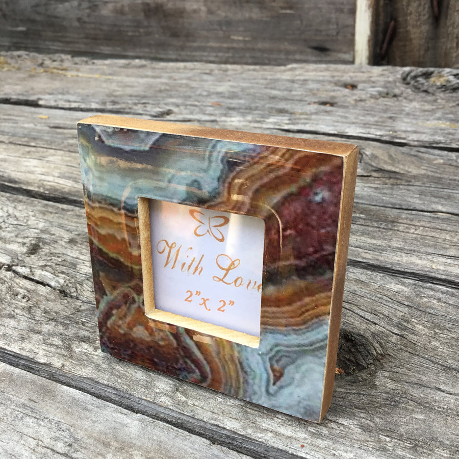 Fair Trade Ethical Mini Photo Frame Shade Design