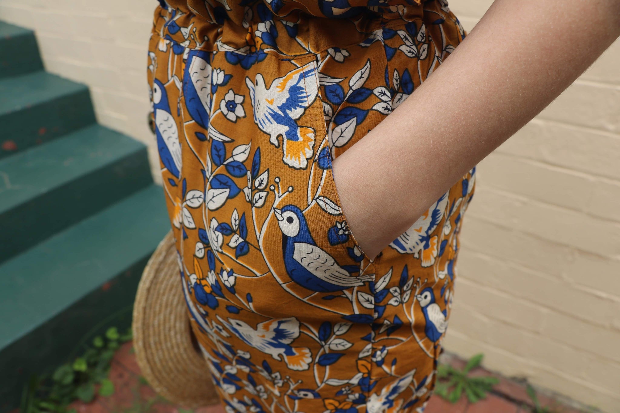 Fair Trade Cotton Strappy Jumpsuits Assorted