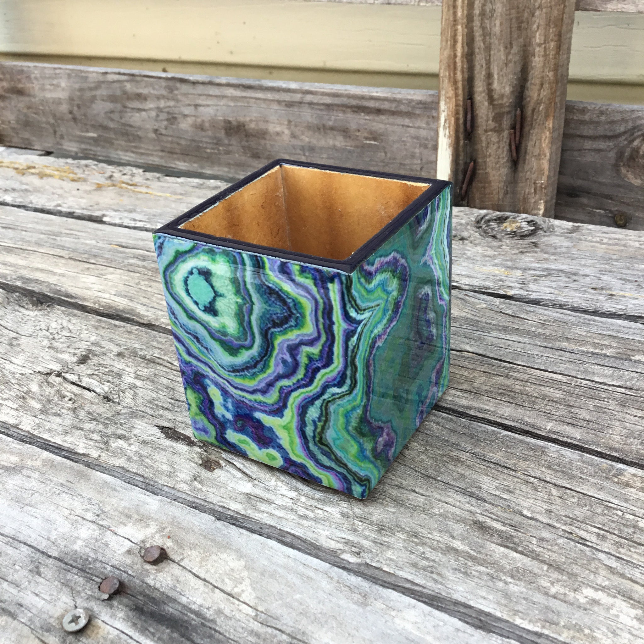 Fair Trade Ethical Pen Holder Shade Design