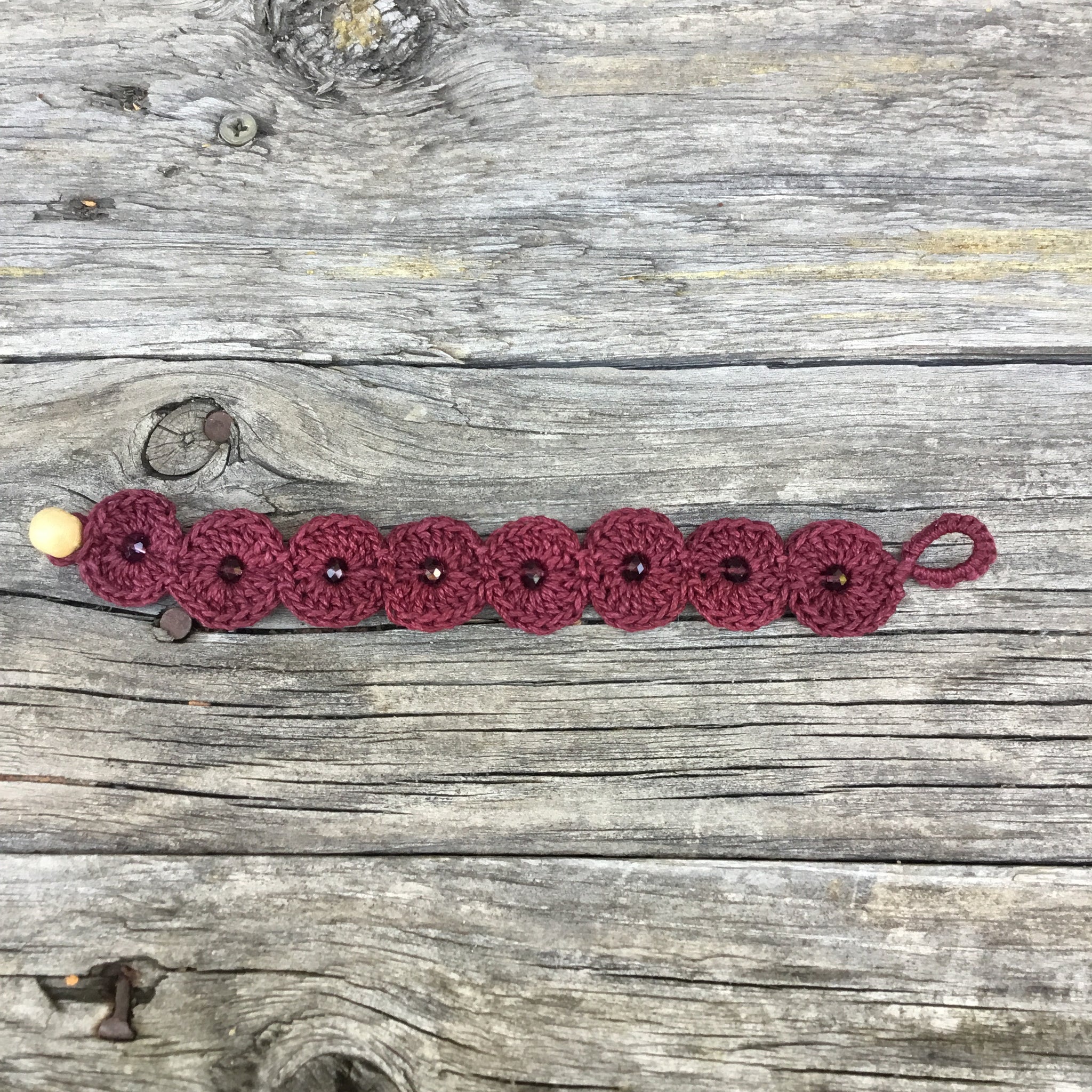 Fair Trade Ethical Tatted Bracelet