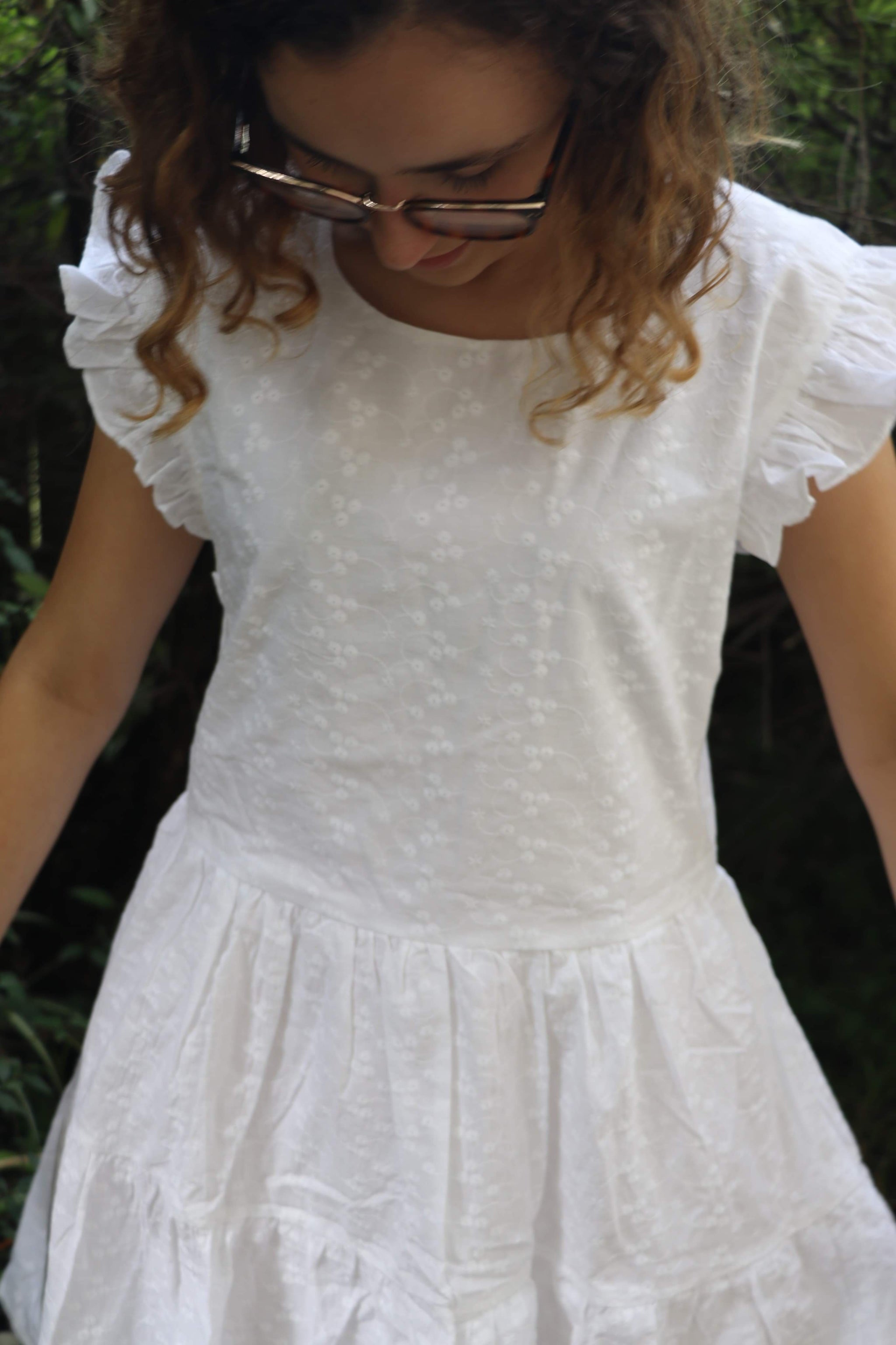 Fair Trade Embroidery Peasant Dress