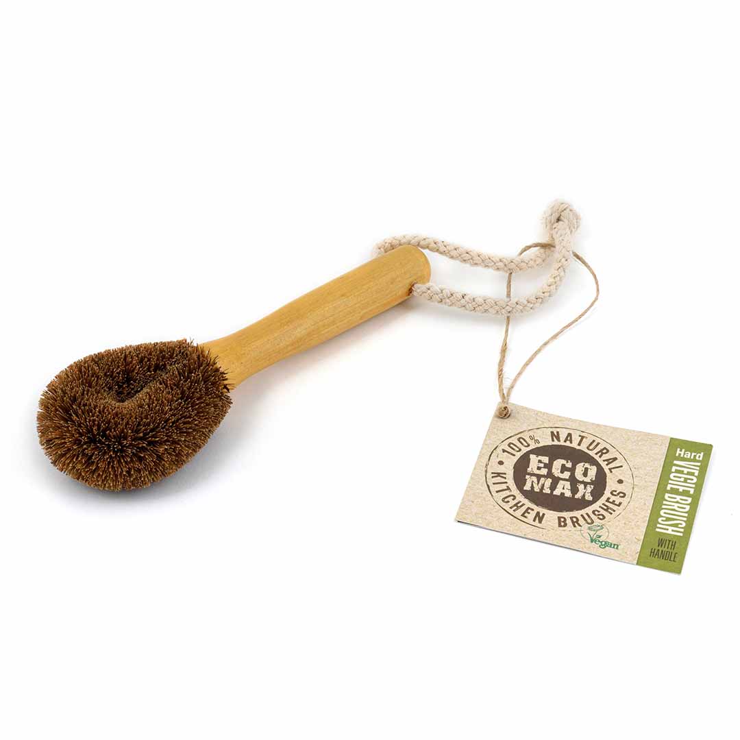 ECO MAX Vegie Brush w/handle Hard