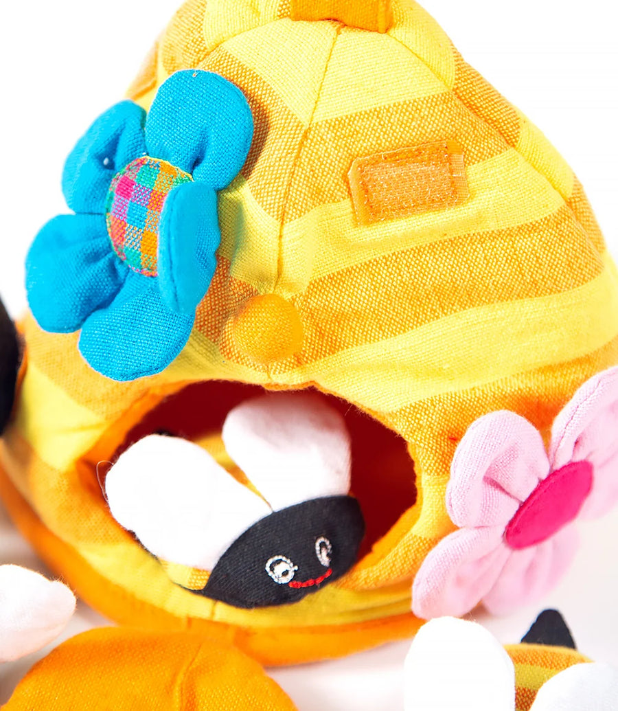 Bee Hive Activity Toy – Cotton Educational Play Set -Handwoven, Sri Lanka