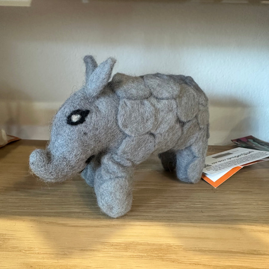 LWH- Felt Rhino