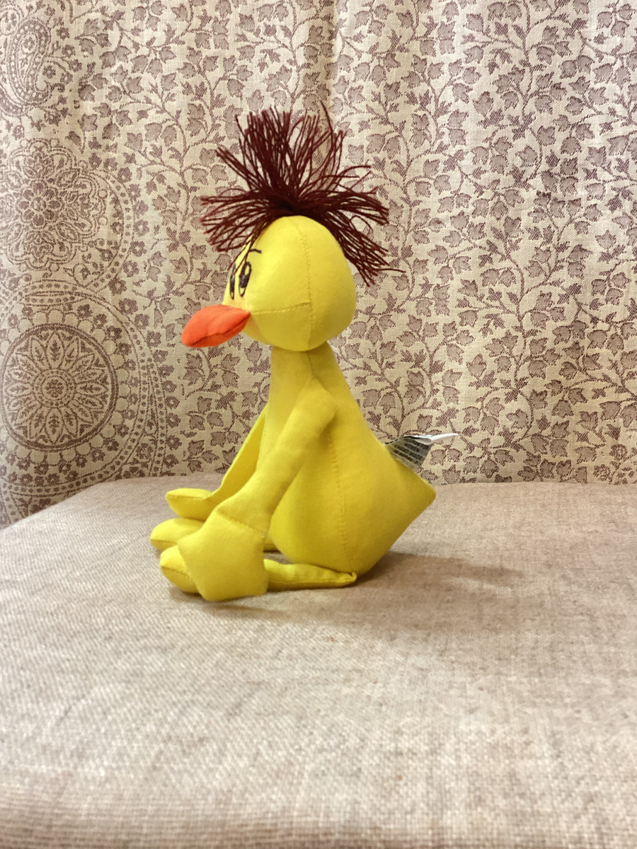 Dilly the Duck – Fair Trade Handmade Cotton Soft Toy (Nepal)