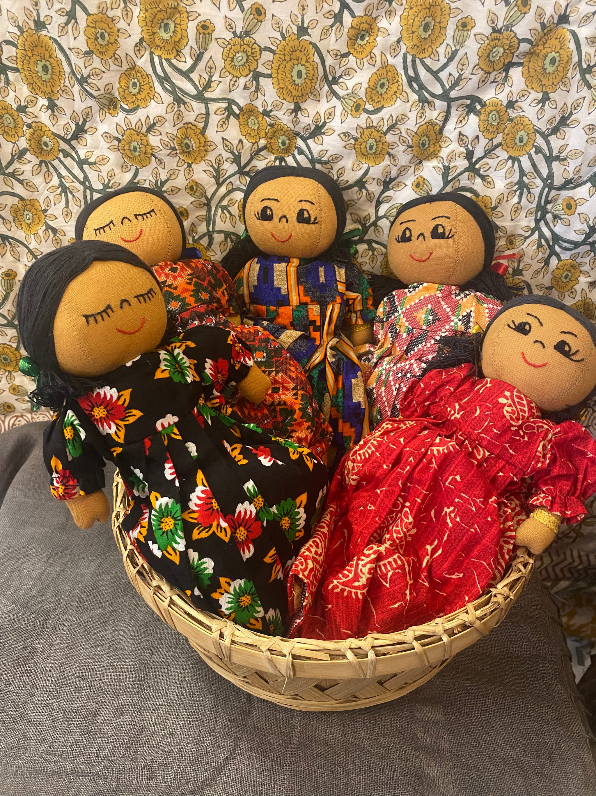 Fair Trade Ethical Cotton Upside Down Dolls- Assorted- (This is a random selection)