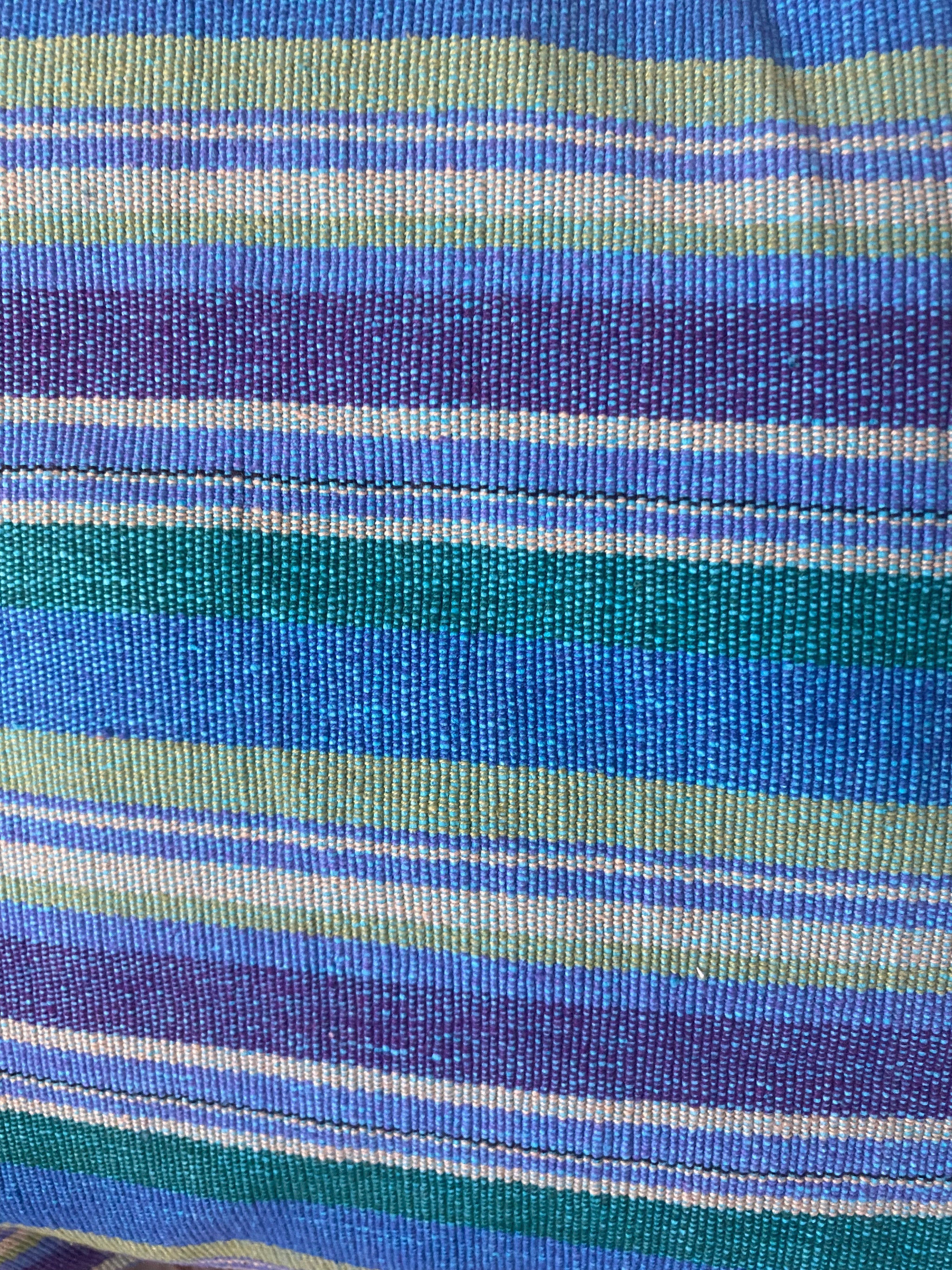 Fair Trade Cushion blue collection