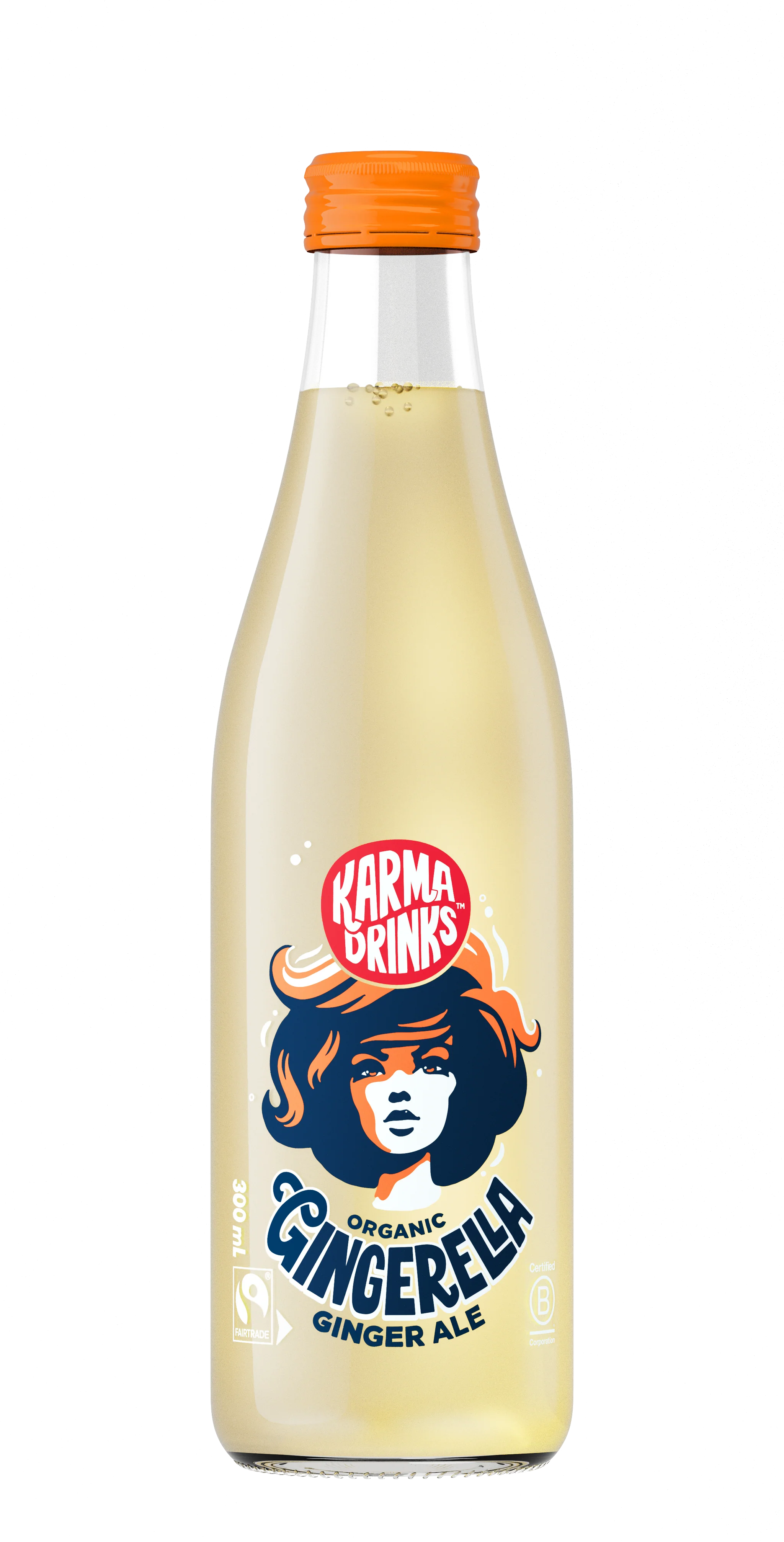 Karma Soda Glass Gingerella Ginger Ale 300ml