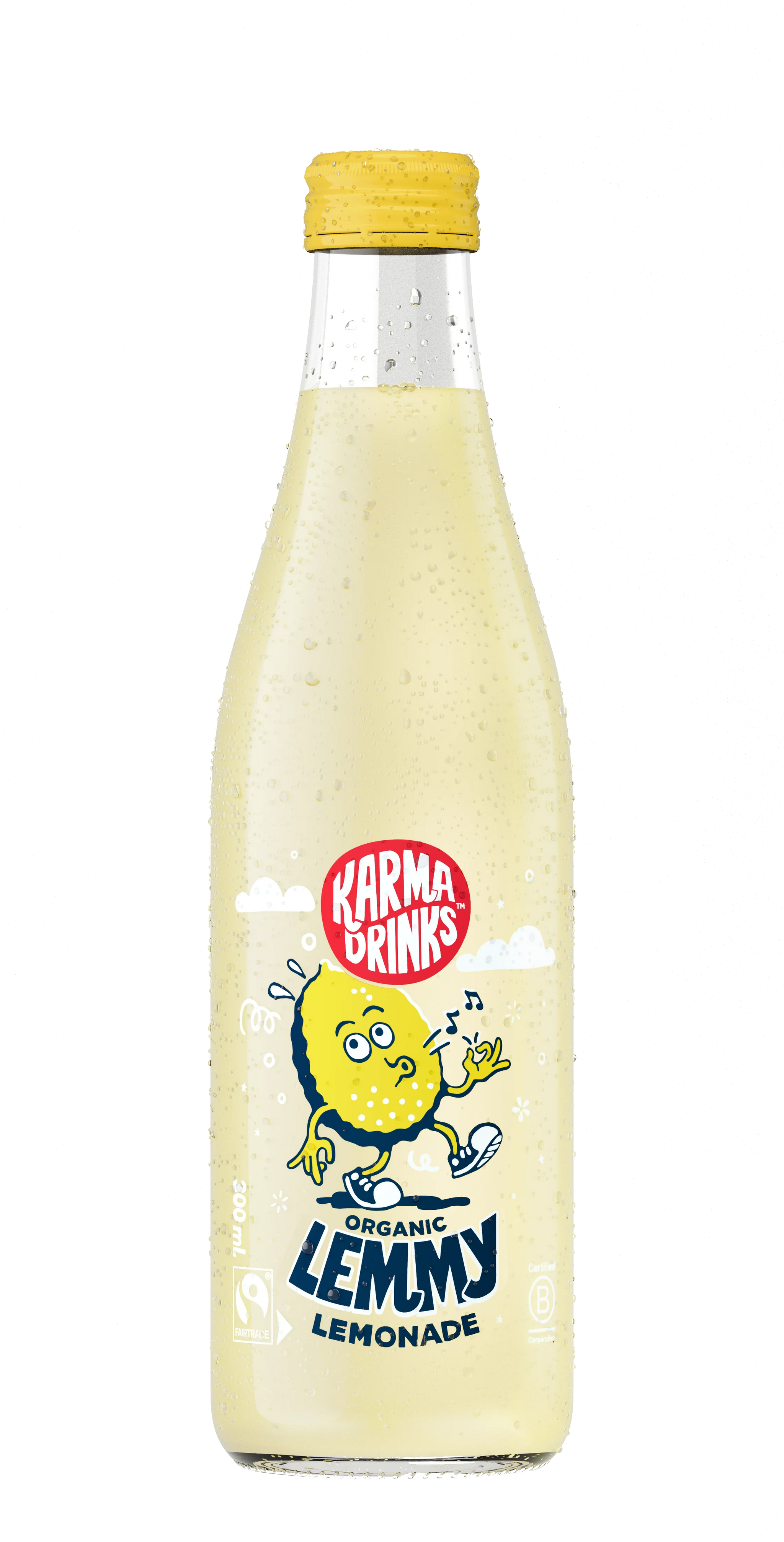 Karma Soda Glass Organic Lemmy Lemonade 300ml