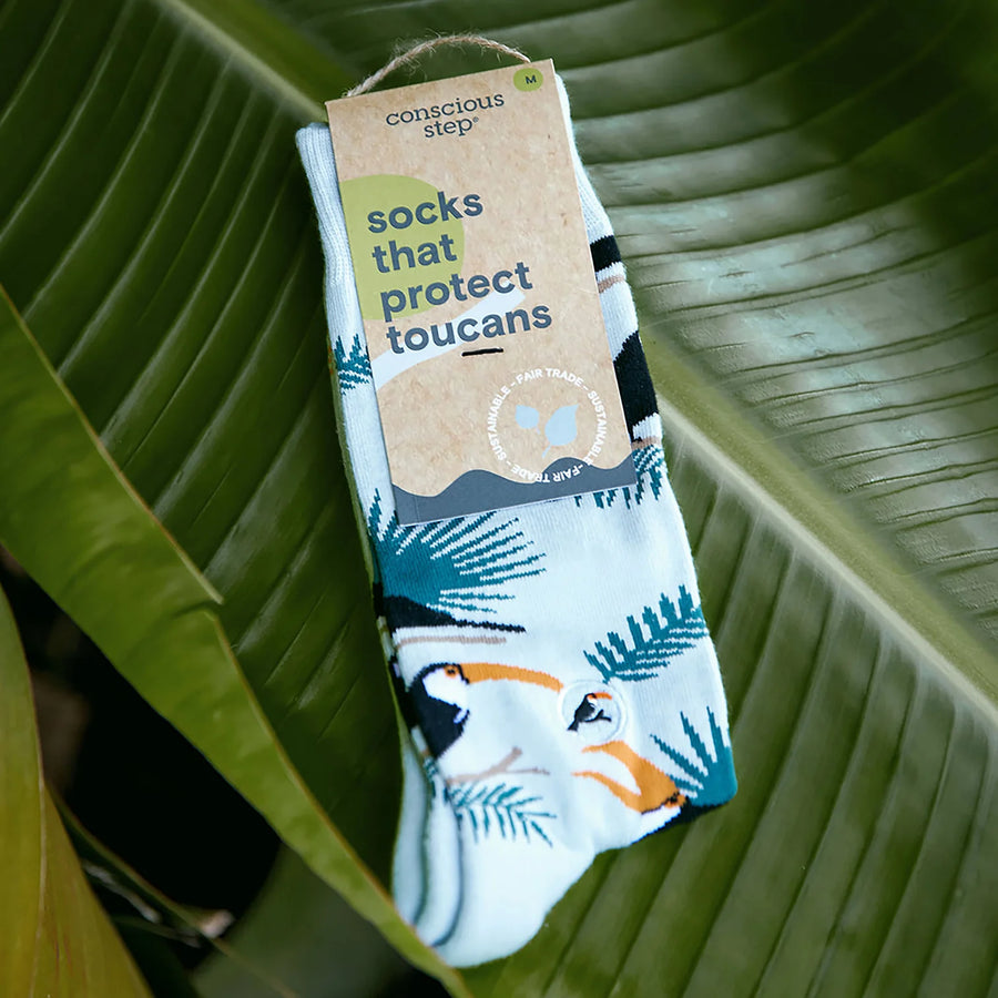 Socks that protect toucans