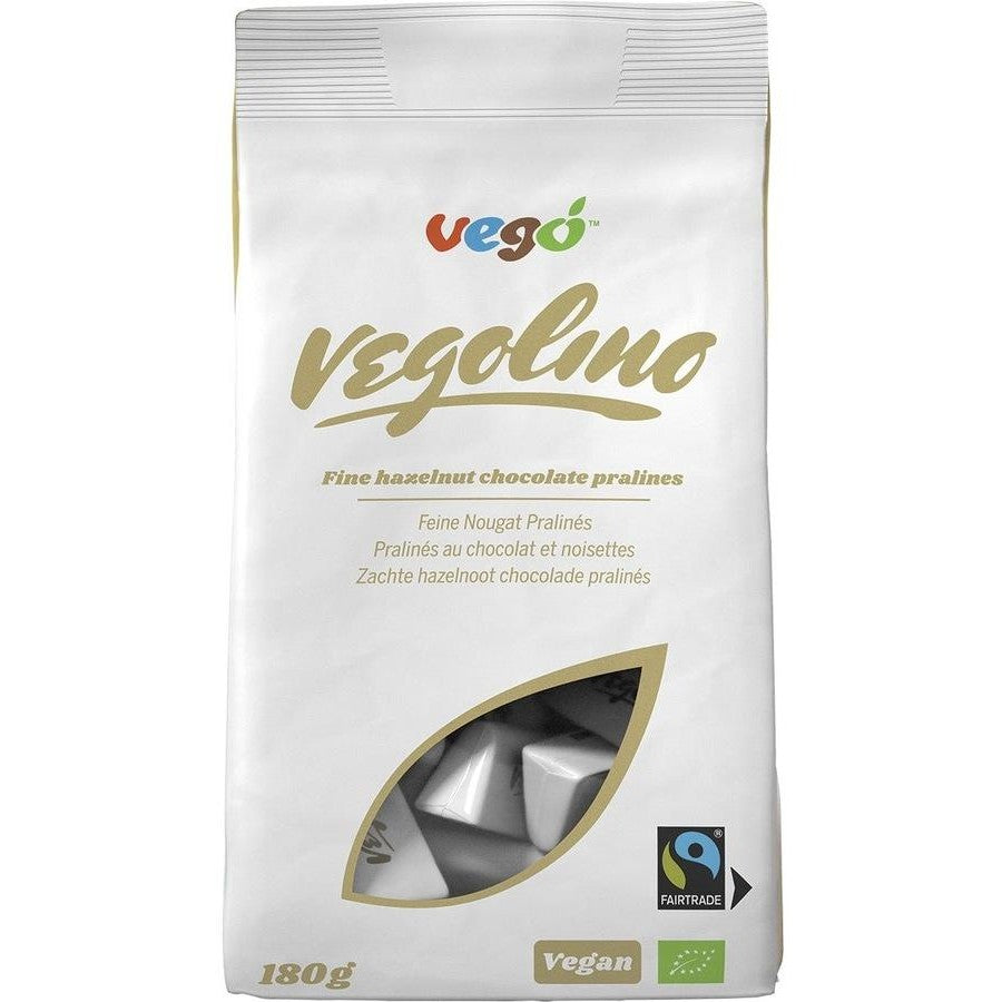 VEGO Vegolino Fine Nougat Pralines 180g (18 sticks)