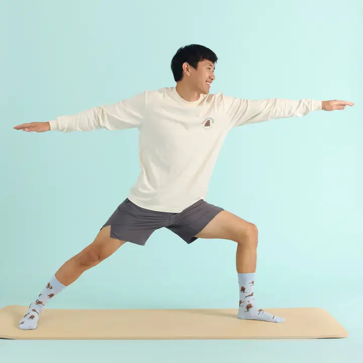 Conscious Step-Socks That Support Mental Health | Blue Sloths