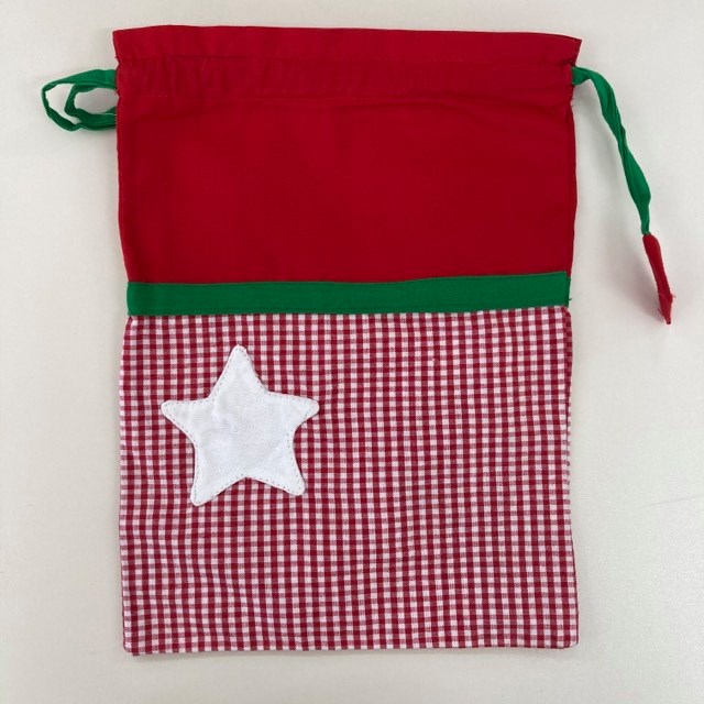 Fair Trade Ethical Cotton Christmas Bags Medium