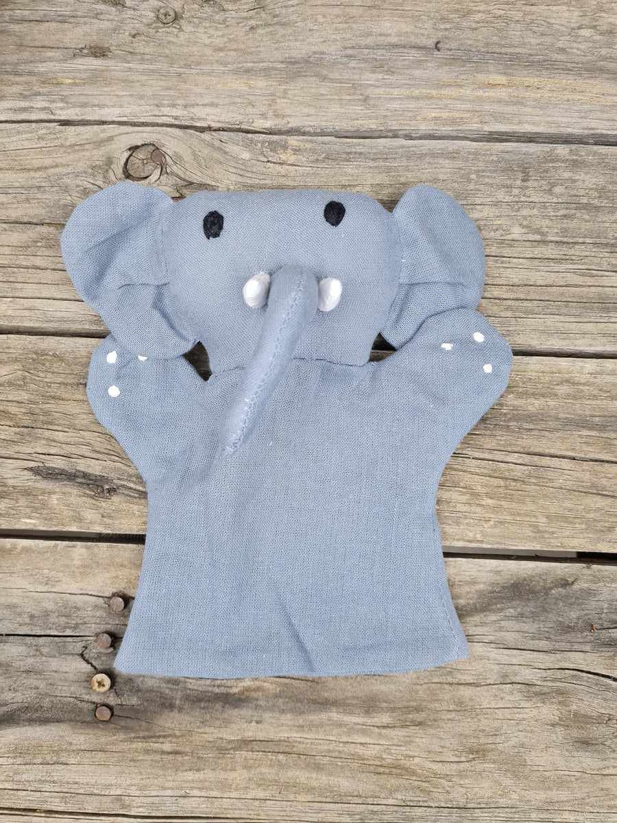 Fair Trade Elephant Hand Puppet