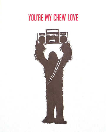 Fair Trade "Chew Love" Card
