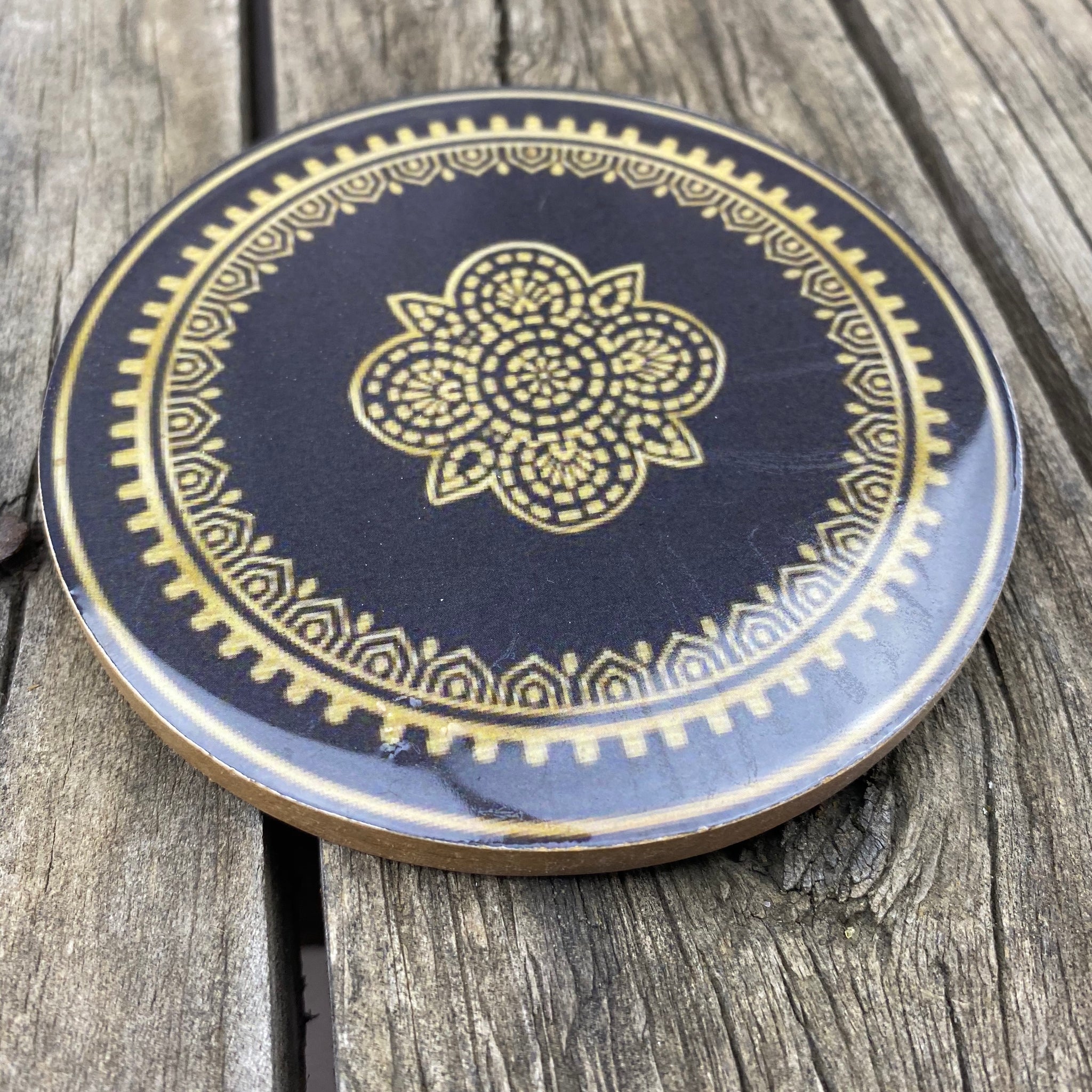 Fair Trade Ethical Round Resin Coasters