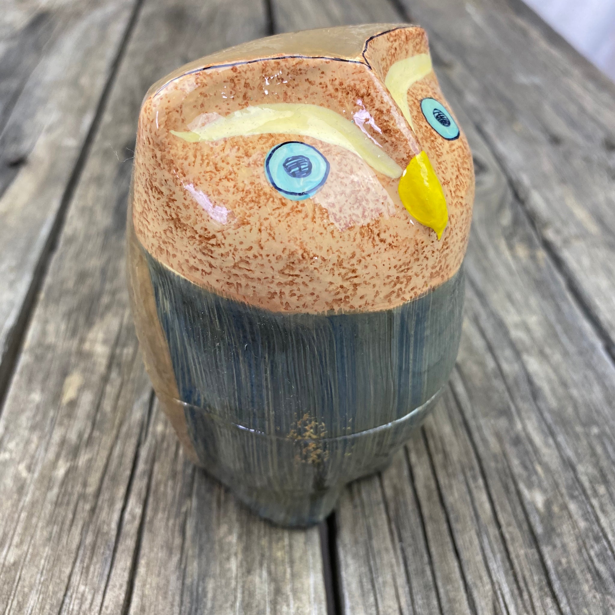 Fair Trade Owl Trinket Box