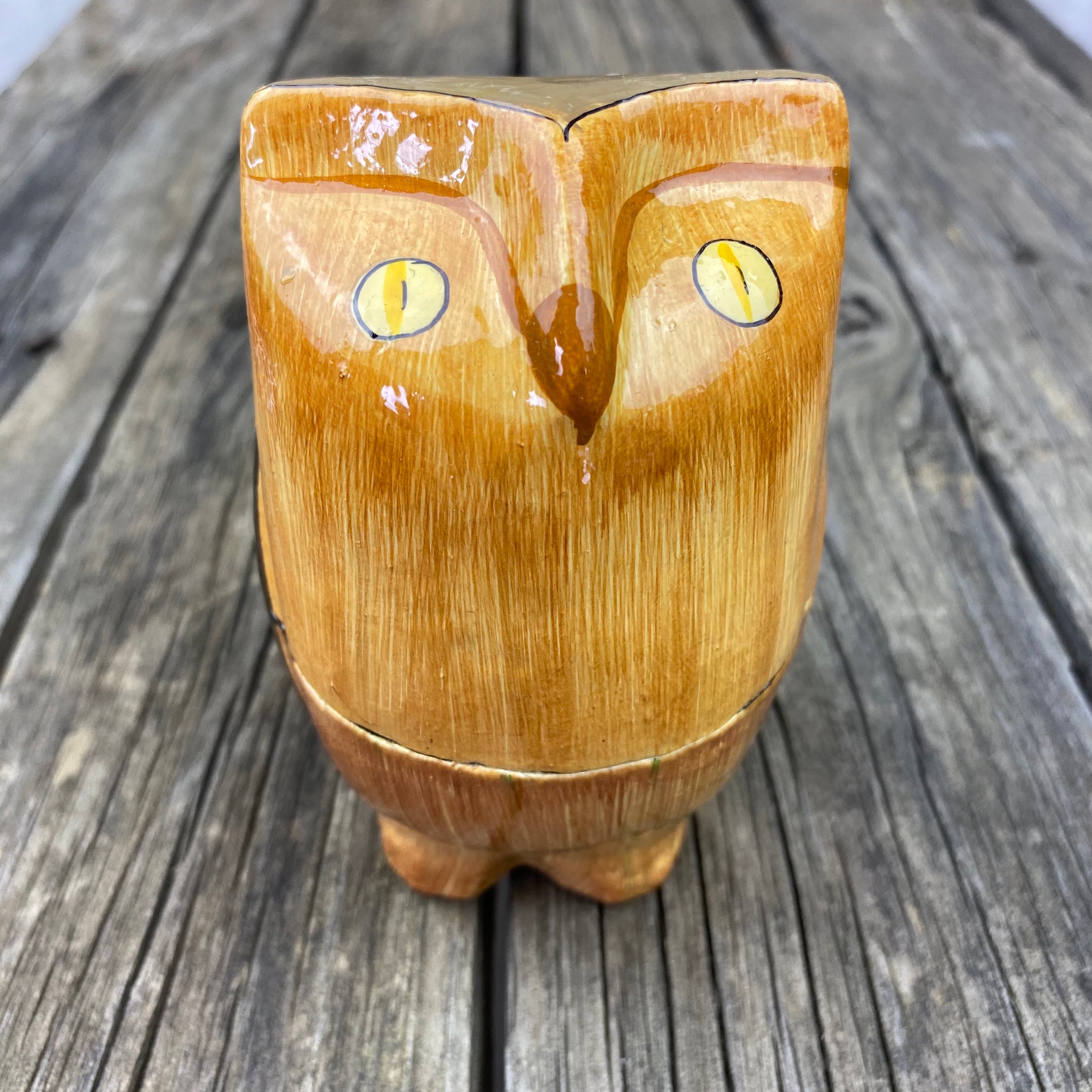 Fair Trade Owl Trinket Box