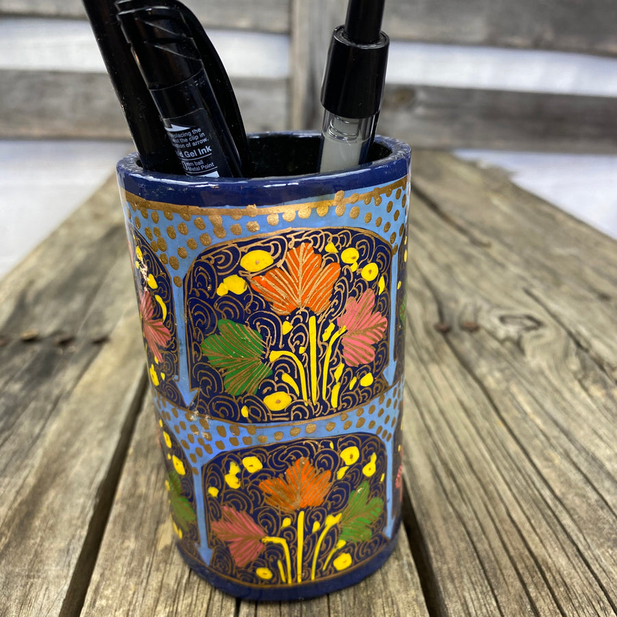 Fair Trade Hand Painted Pen Holders