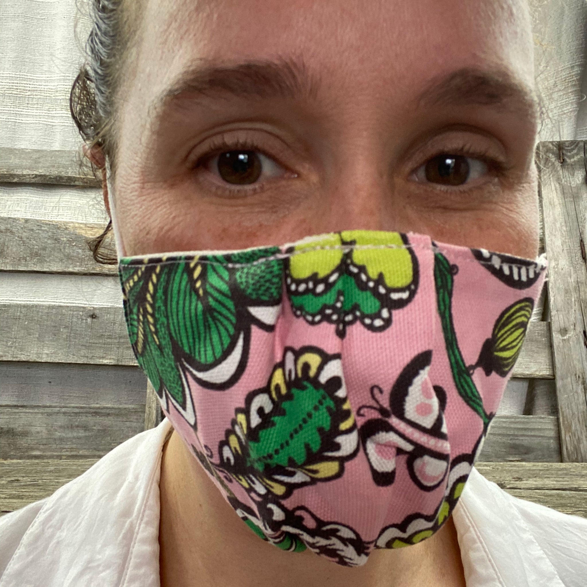 Fair Trade Organic Cotton Three Layer Face Mask