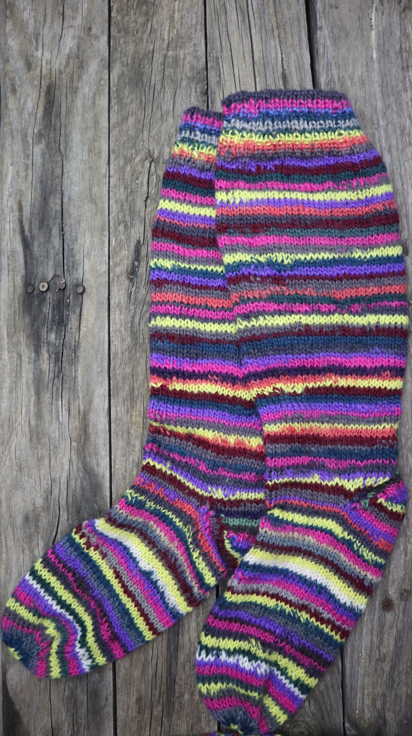 Fair Trade Ethical Adult Striped Socks