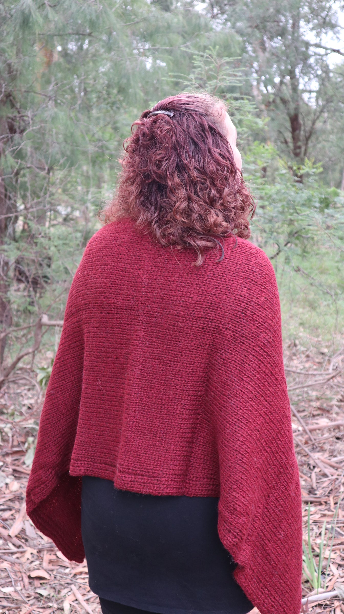 Fair Trade Ethical Women's Woollen Poncho