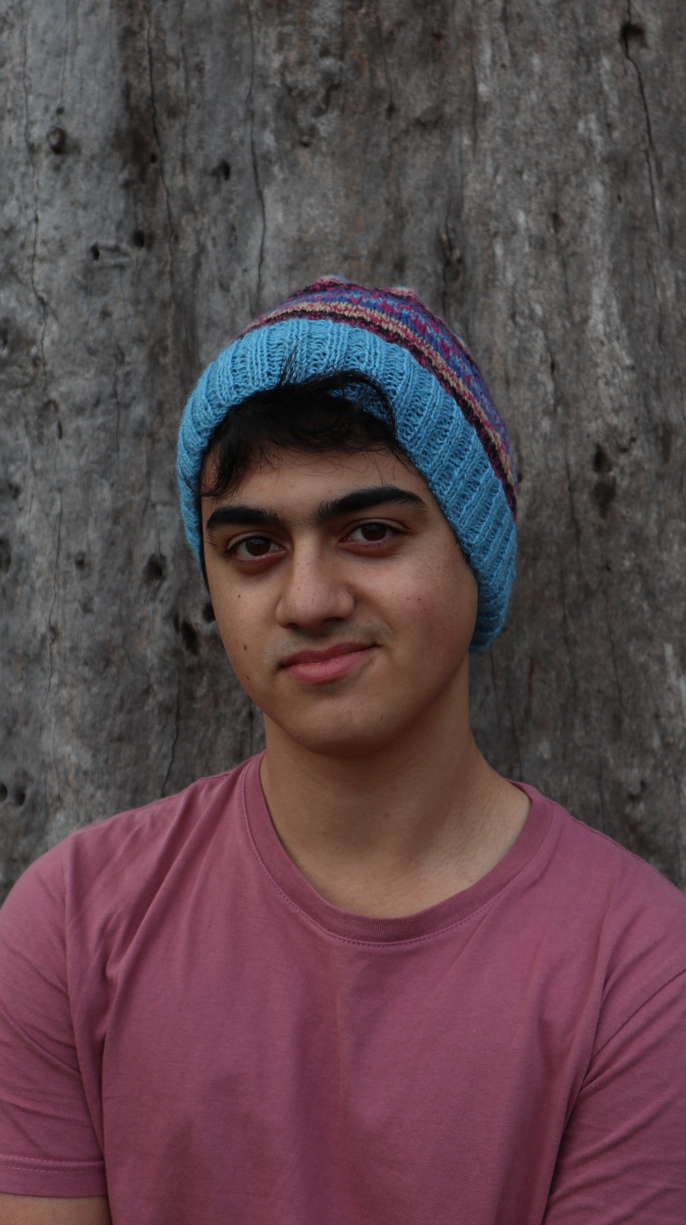 Fair Trade Ethical Woollen Beanie in Patterned Design
